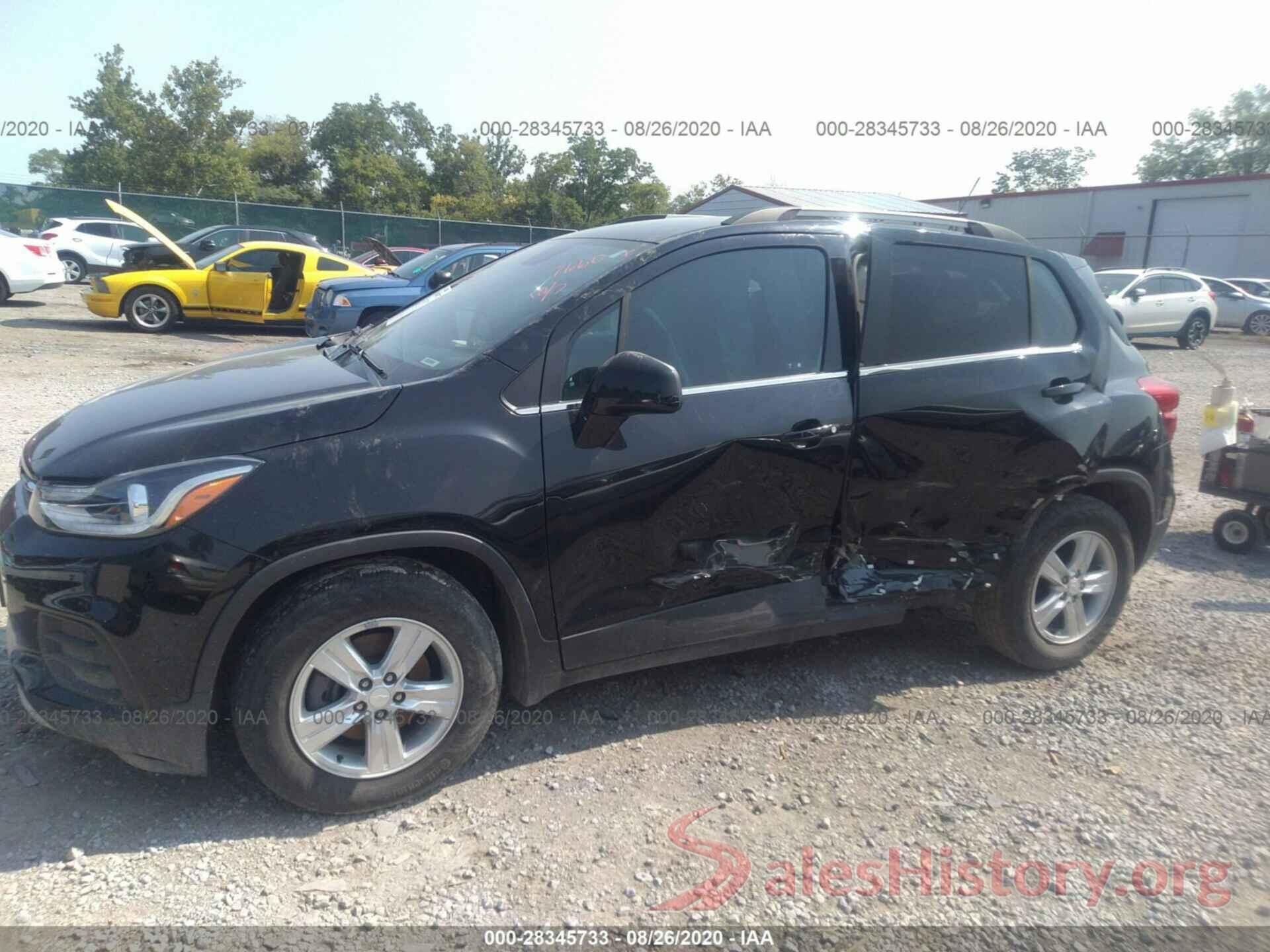 3GNCJLSB7JL407660 2018 CHEVROLET TRAX