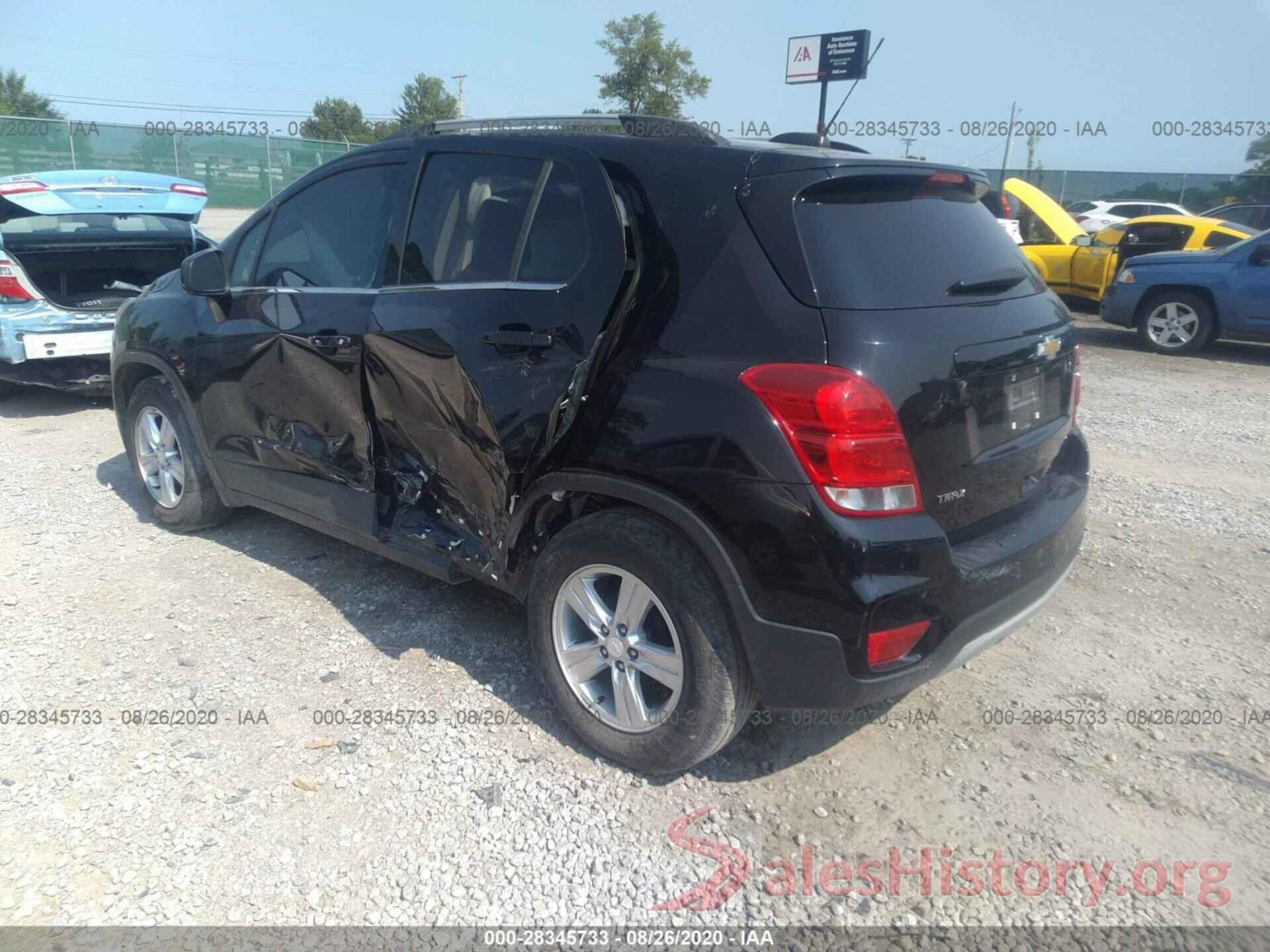 3GNCJLSB7JL407660 2018 CHEVROLET TRAX