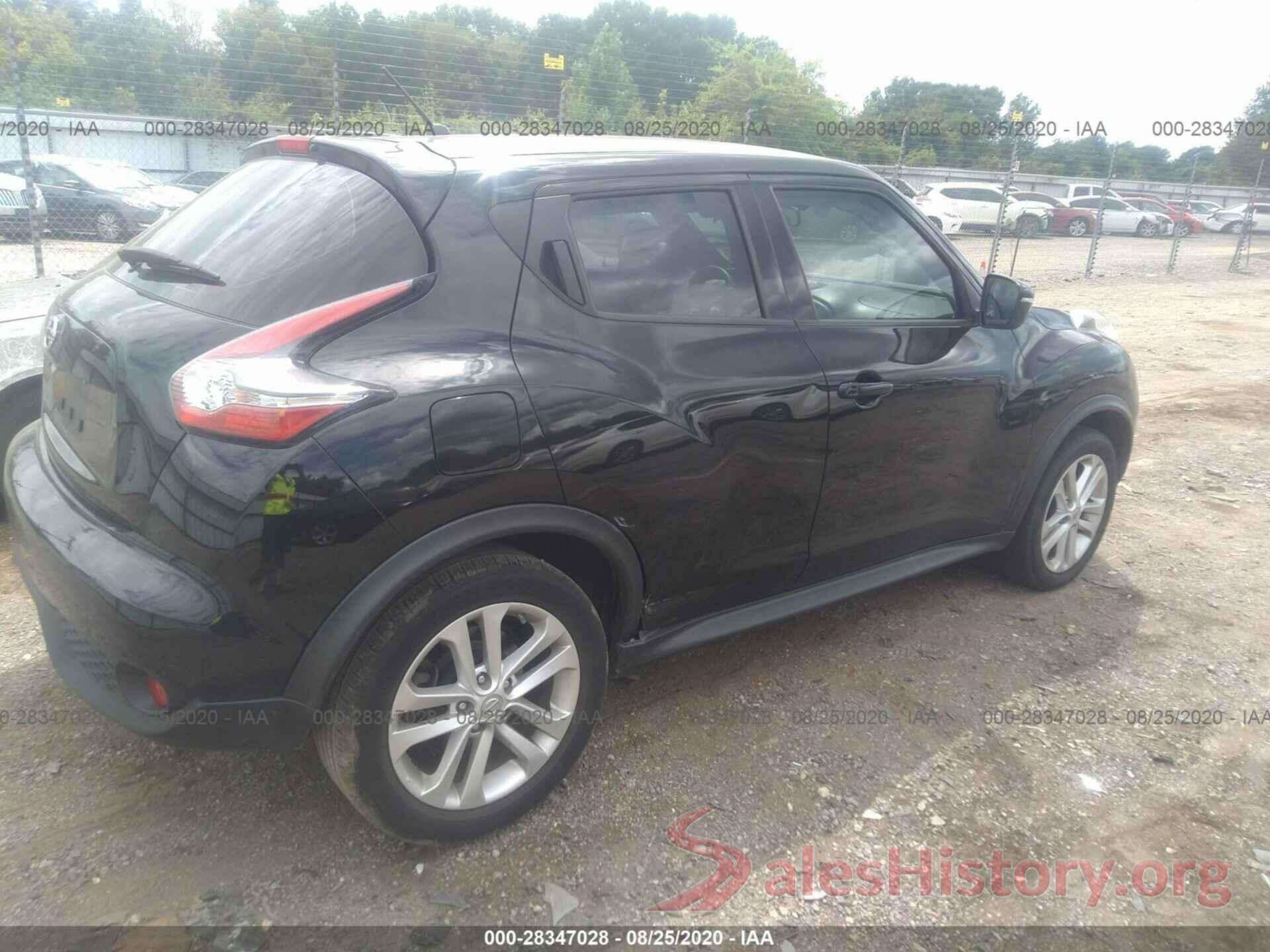 JN8AF5MR6GT600446 2016 NISSAN JUKE