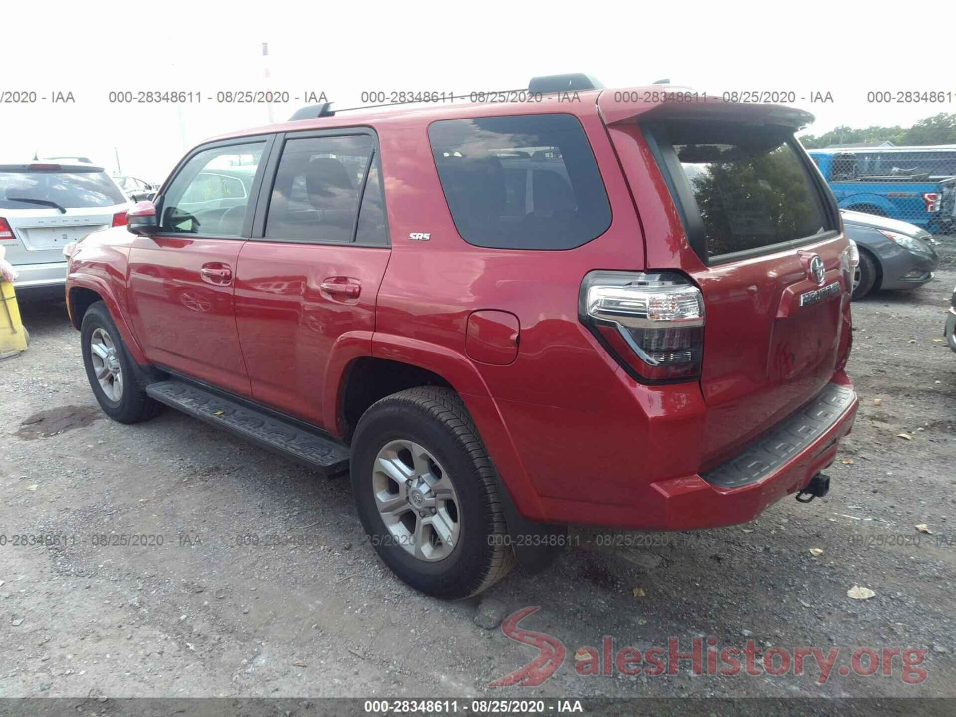 JTEBU5JR9L5796628 2020 TOYOTA 4RUNNER