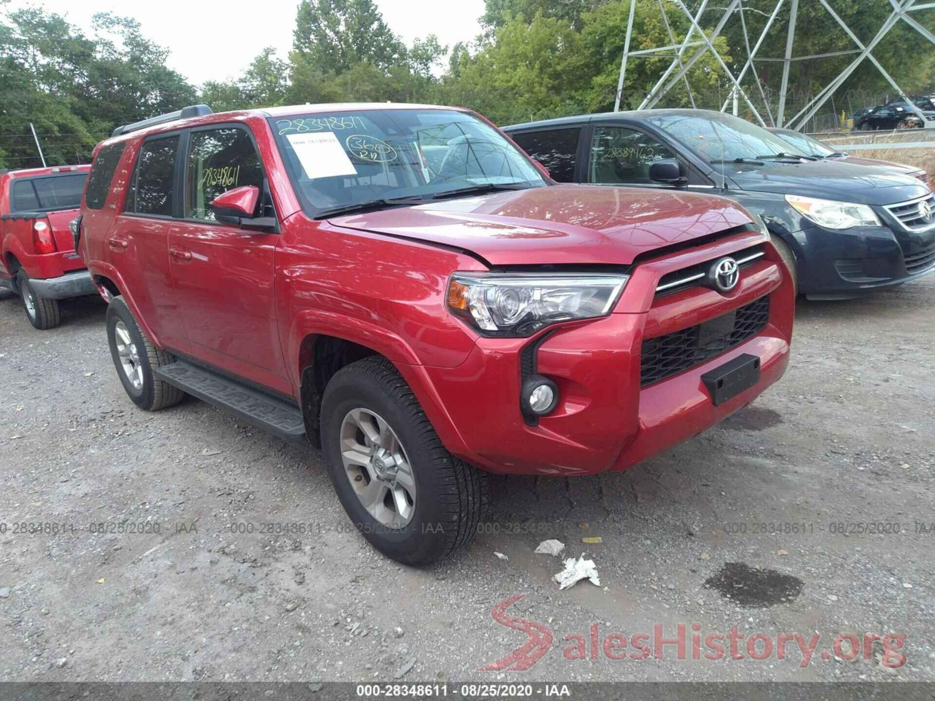 JTEBU5JR9L5796628 2020 TOYOTA 4RUNNER