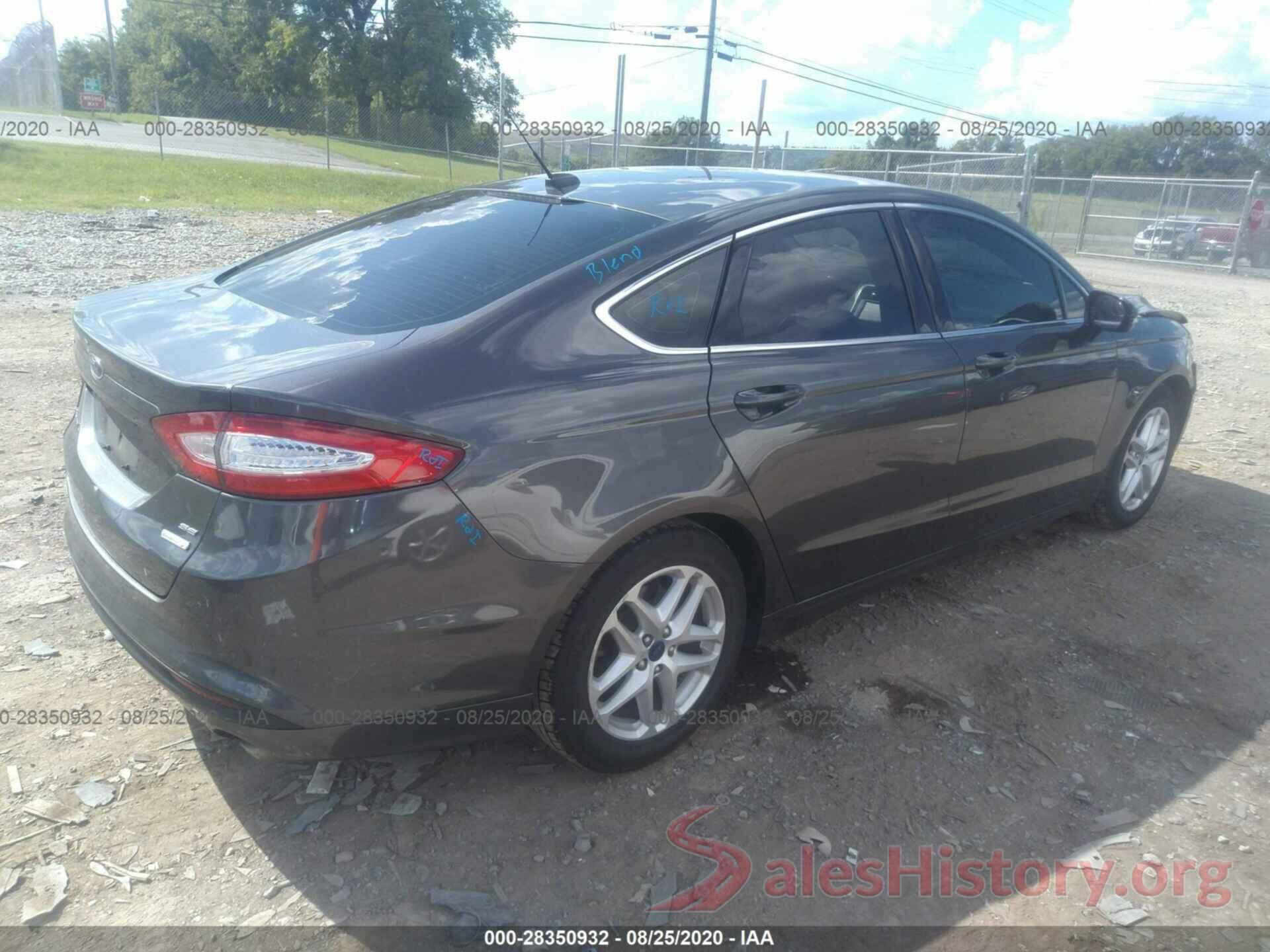 3FA6P0HD6GR336152 2016 FORD FUSION