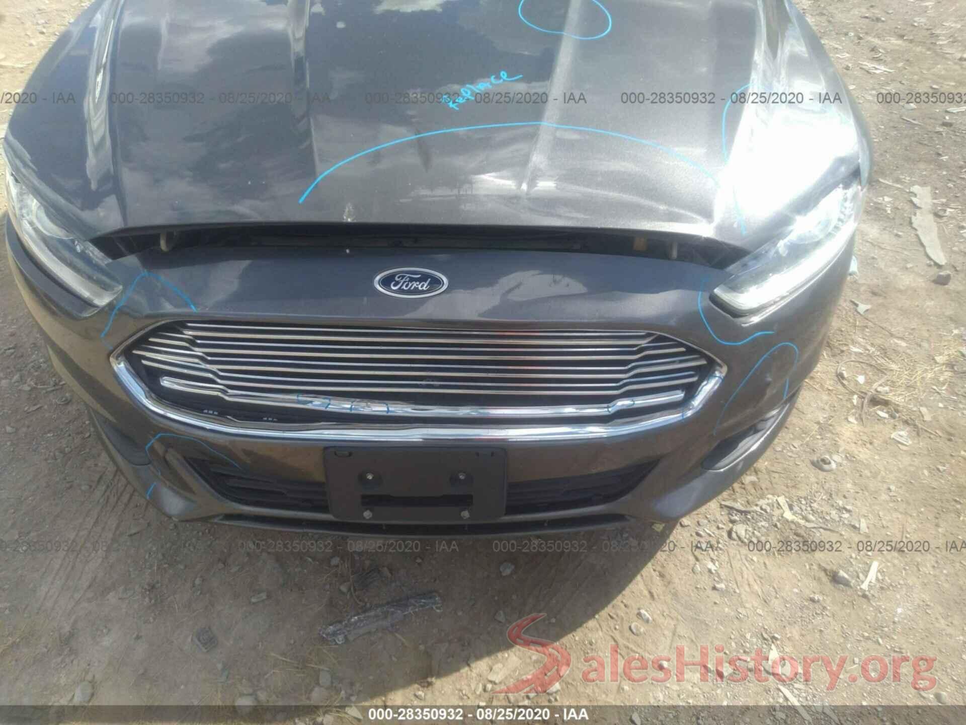 3FA6P0HD6GR336152 2016 FORD FUSION