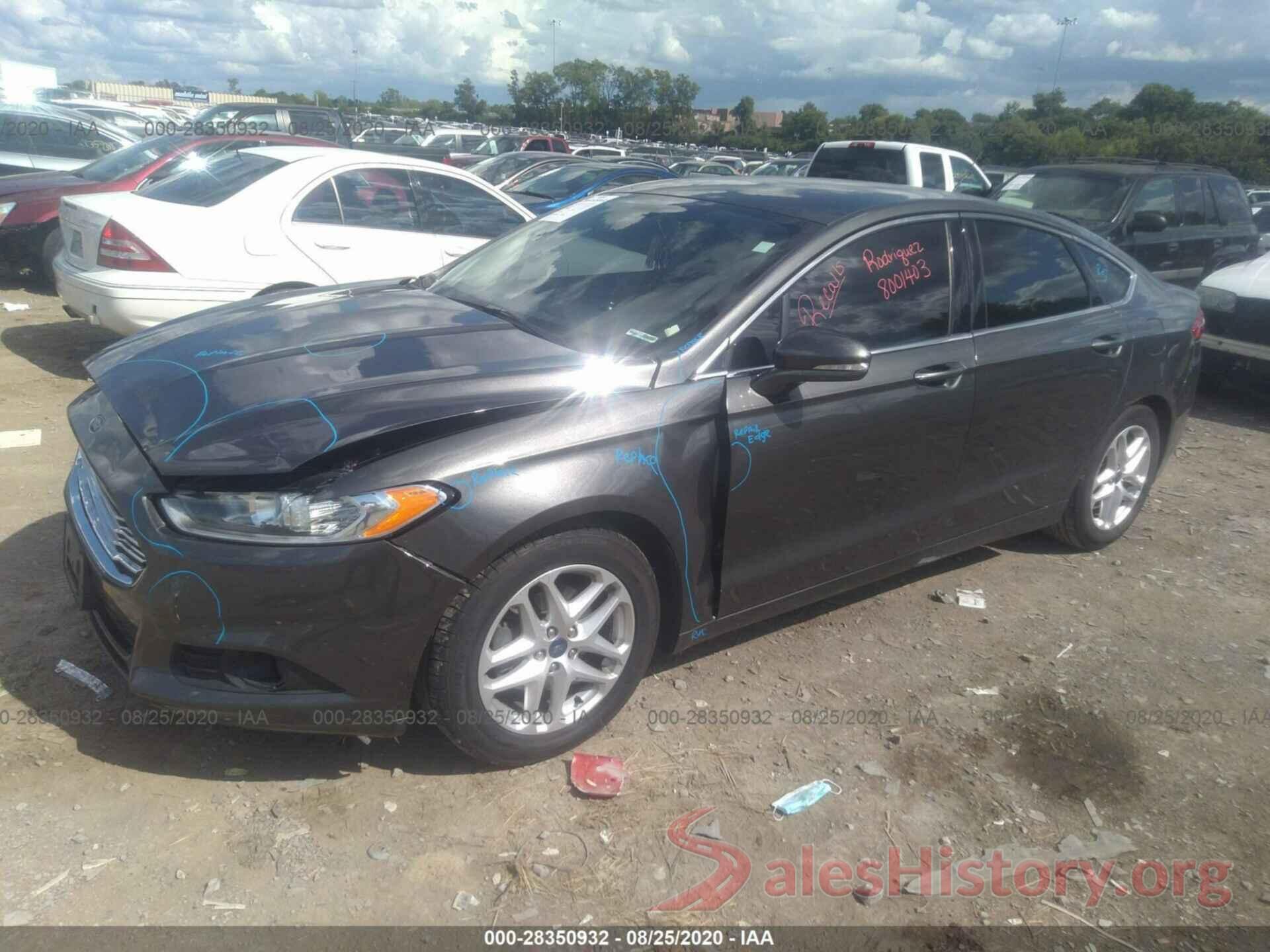 3FA6P0HD6GR336152 2016 FORD FUSION