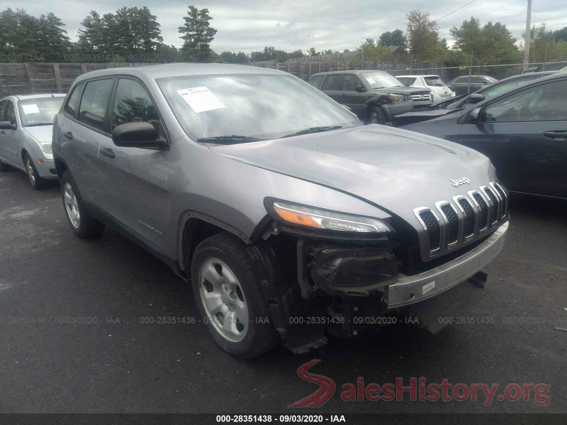 1C4PJLAB6GW159044 2016 JEEP CHEROKEE