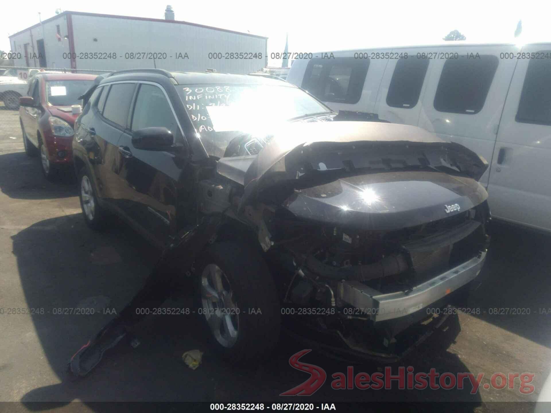 3C4NJCBB1KT855332 2019 JEEP COMPASS