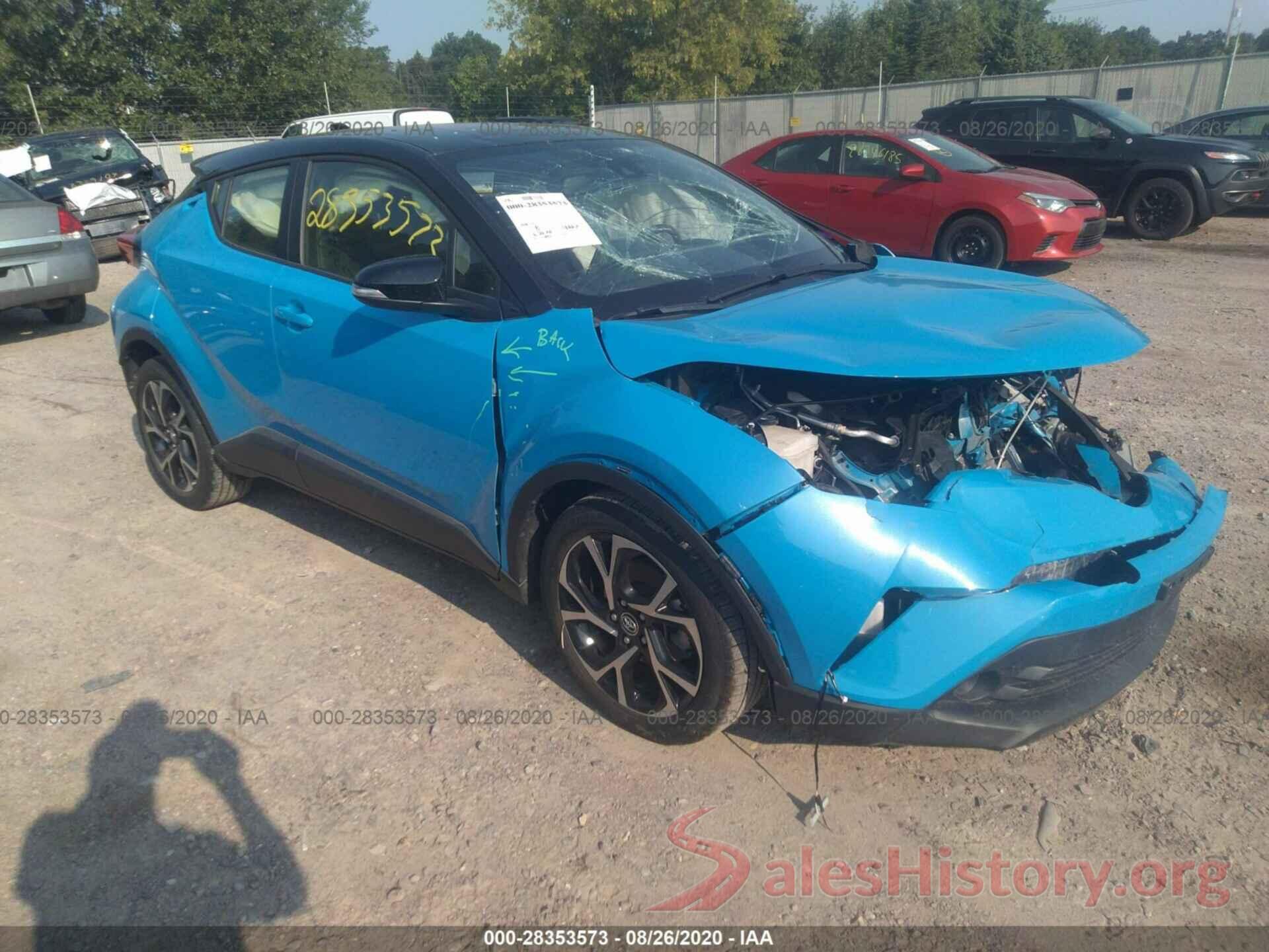 JTNKHMBX8K1020346 2019 TOYOTA C-HR