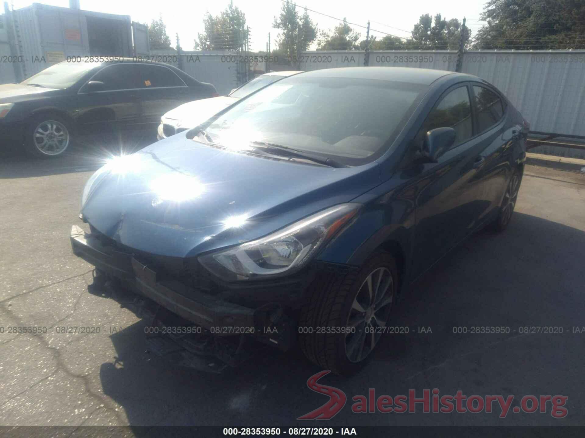 3N1AB7AP3GY323545 2016 HYUNDAI ELANTRA