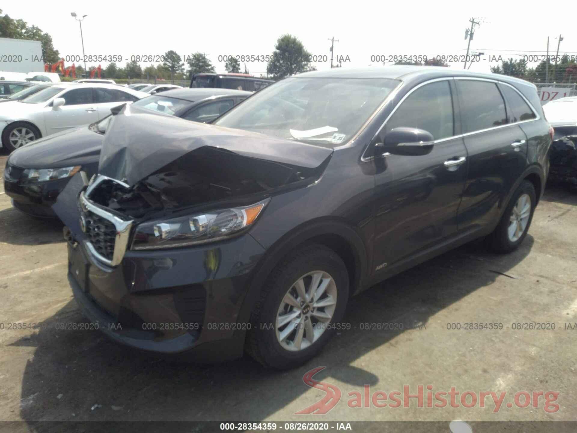 5XYPGDA36KG453028 2019 KIA SORENTO