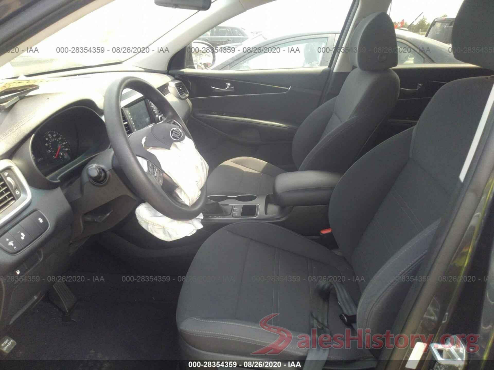 5XYPGDA36KG453028 2019 KIA SORENTO