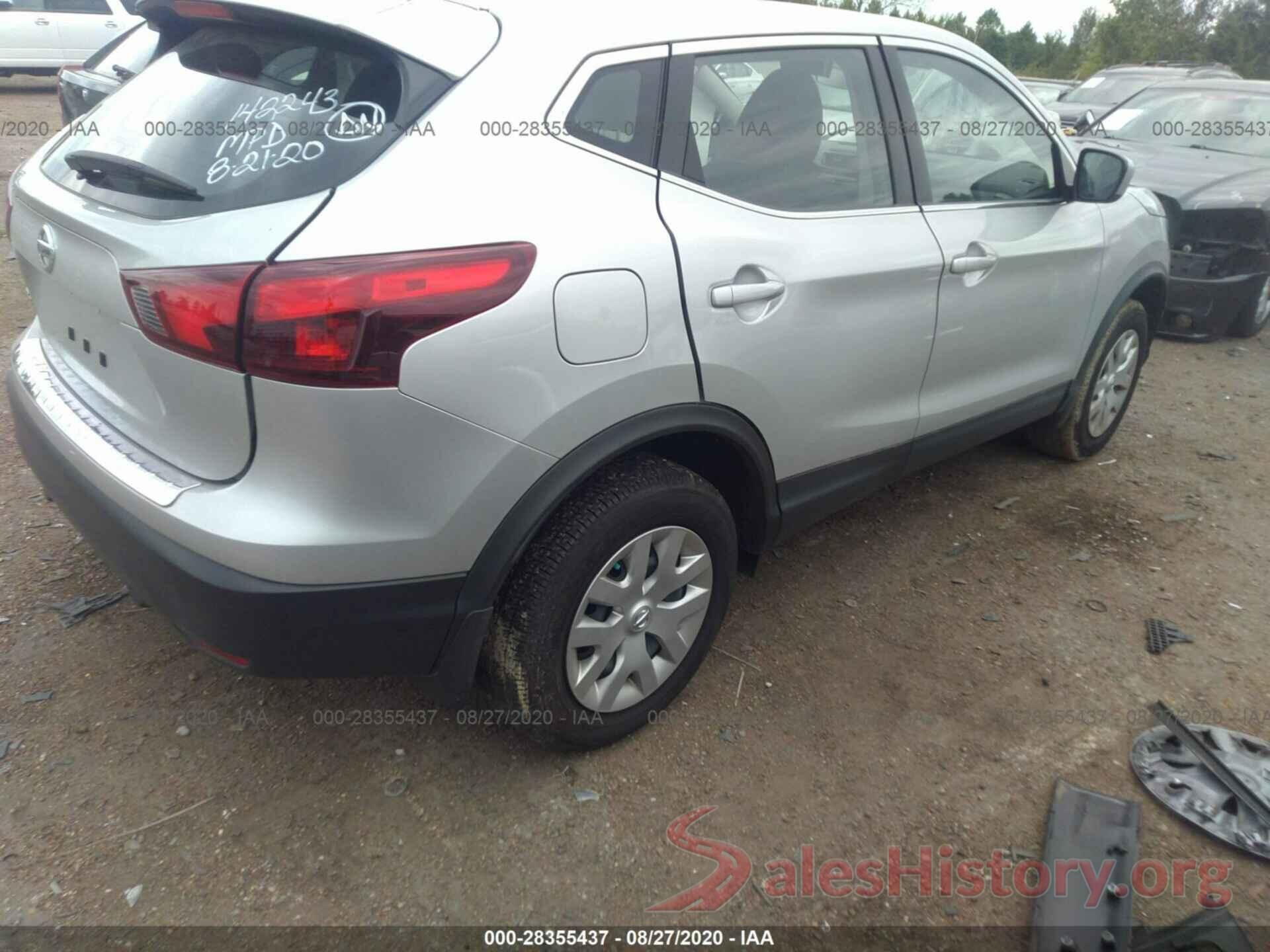 JN1BJ1CP7KW520204 2019 NISSAN ROGUE SPORT