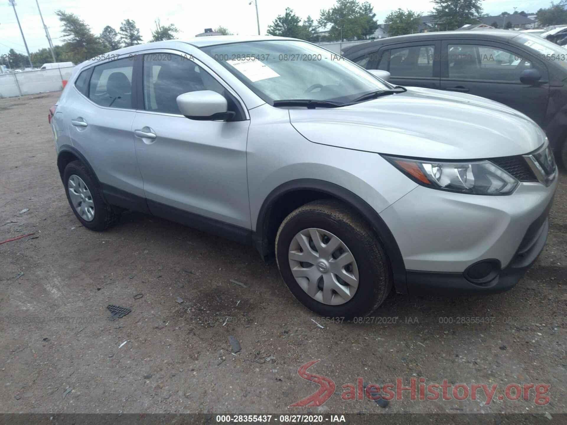 JN1BJ1CP7KW520204 2019 NISSAN ROGUE SPORT