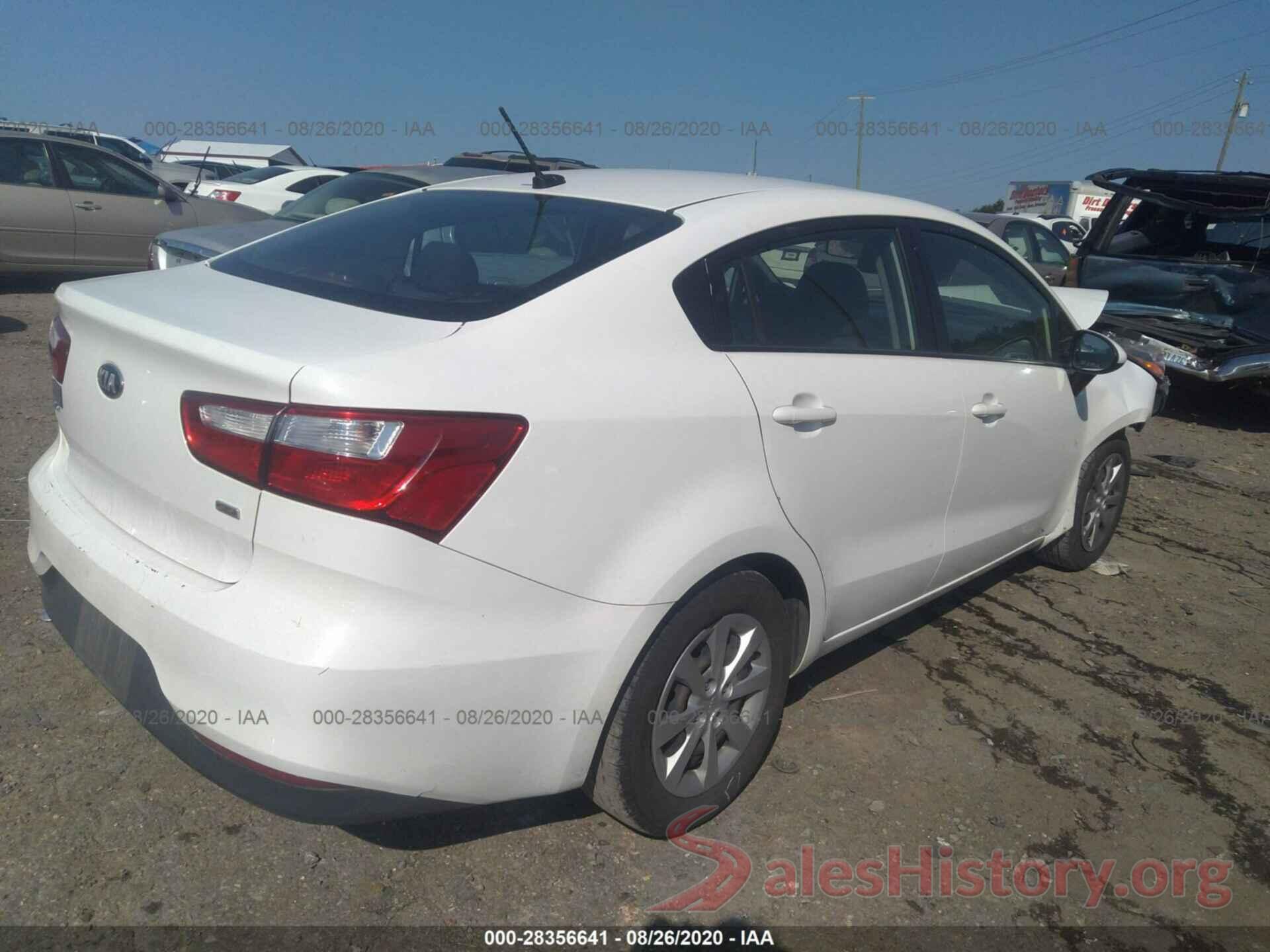 KNADM4A31G6558272 2016 KIA RIO