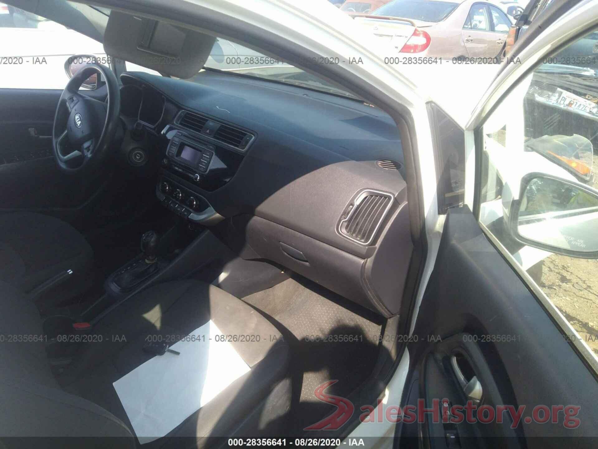 KNADM4A31G6558272 2016 KIA RIO