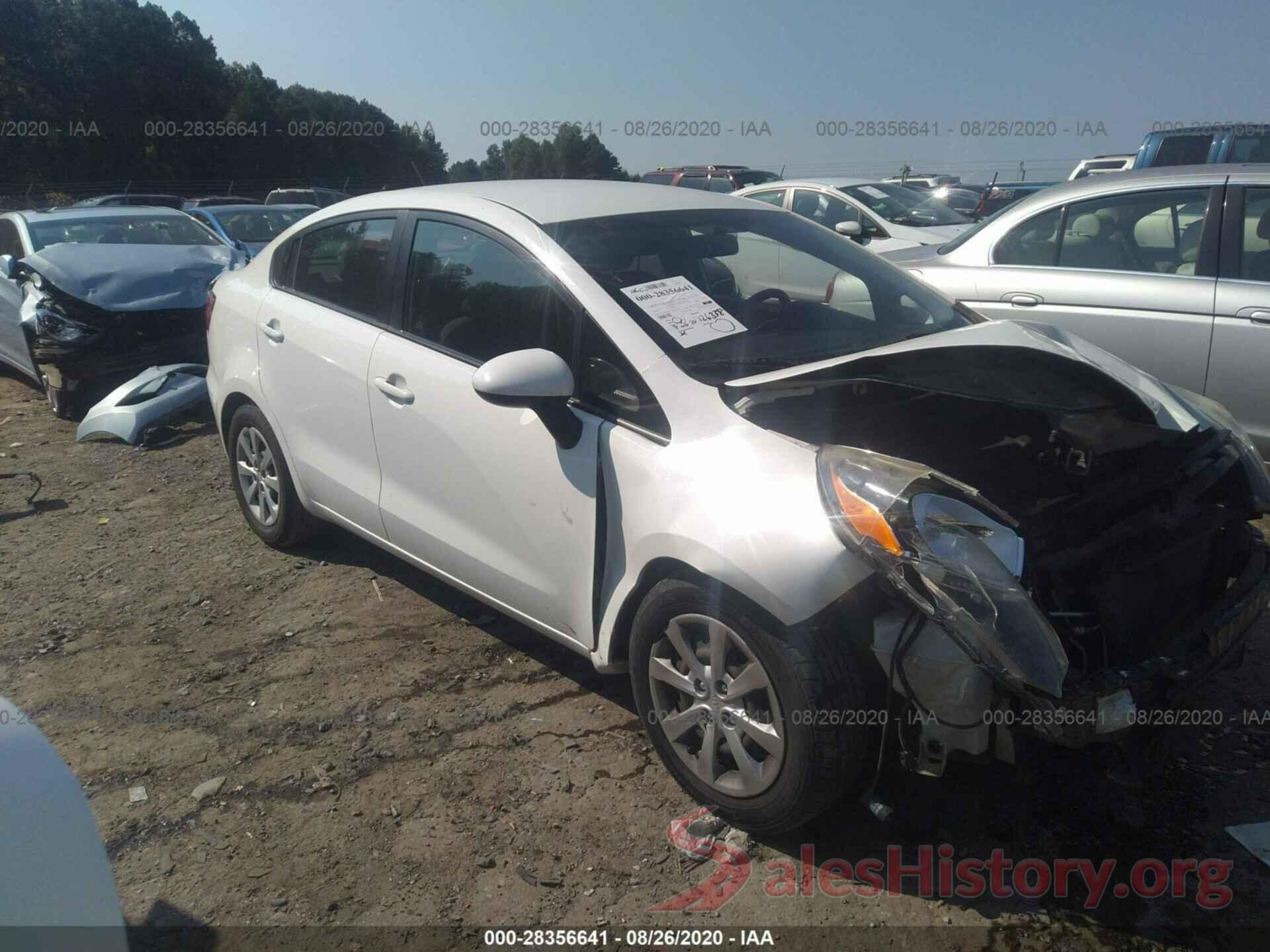 KNADM4A31G6558272 2016 KIA RIO