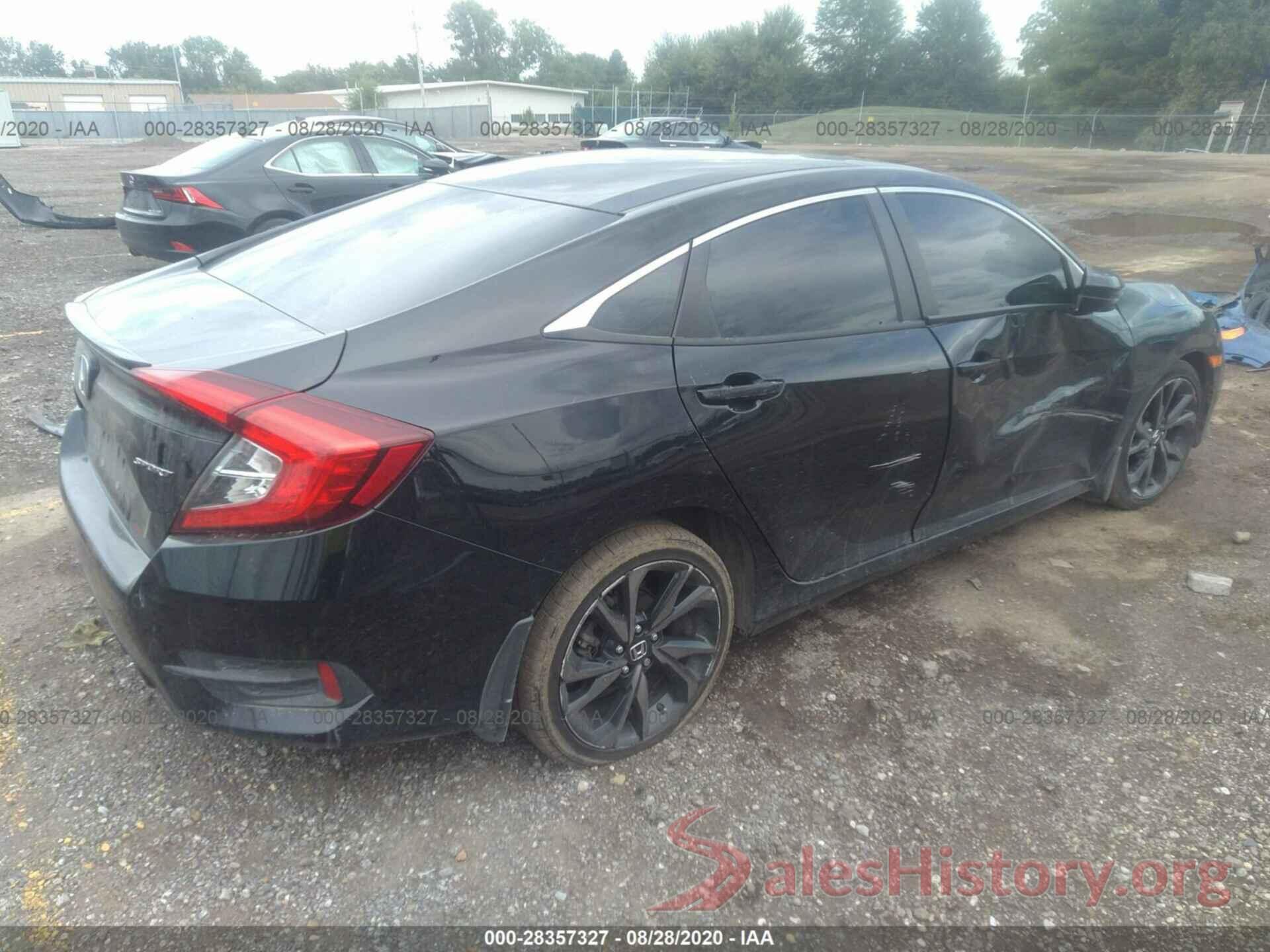 19XFC2F80KE027820 2019 HONDA CIVIC SEDAN