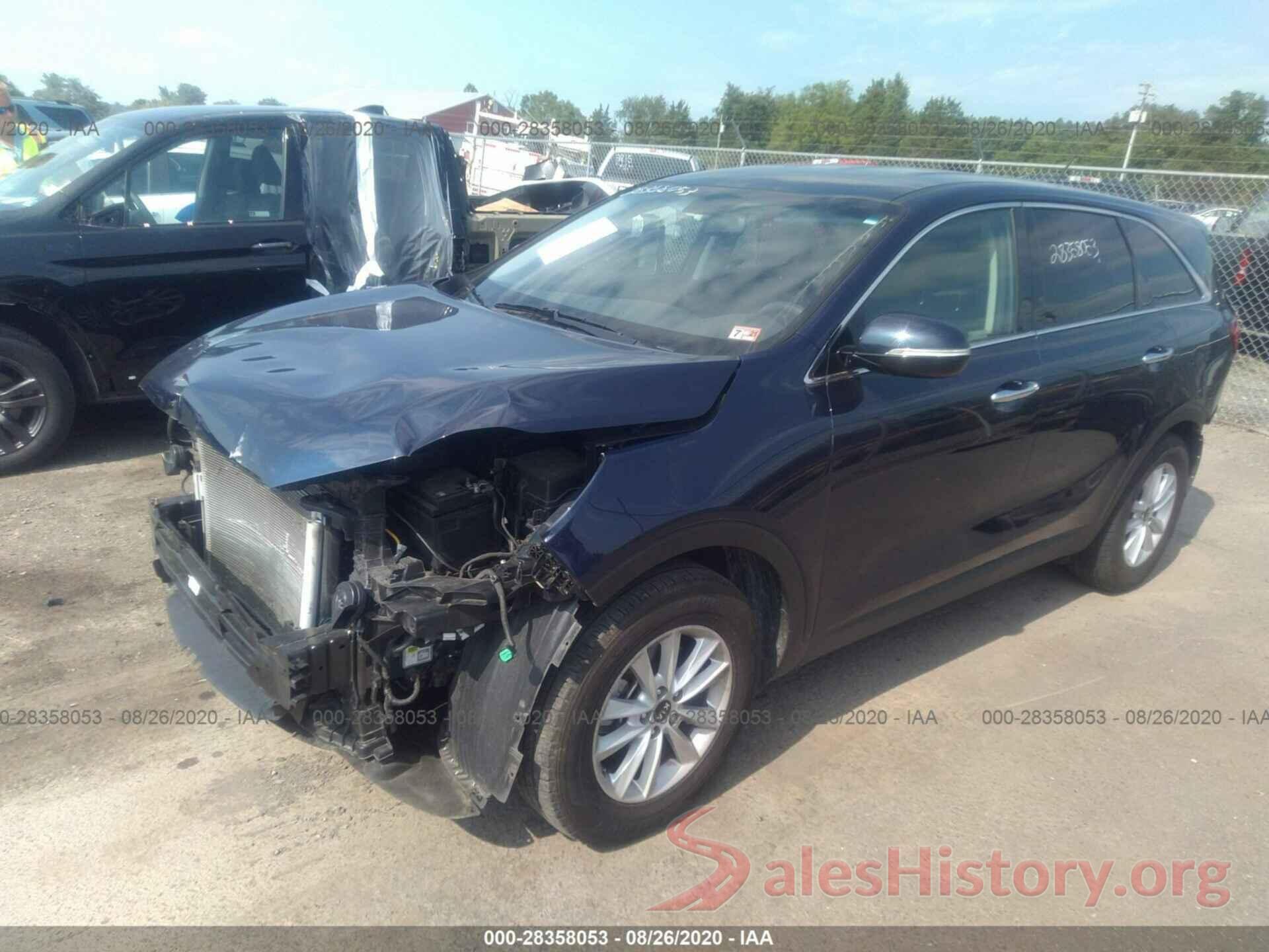 5XYPG4A38KG551039 2019 KIA SORENTO