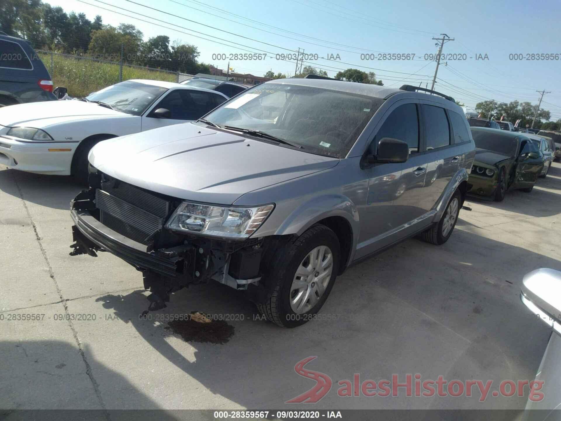 3C4PDCAB0JT310335 2018 DODGE JOURNEY