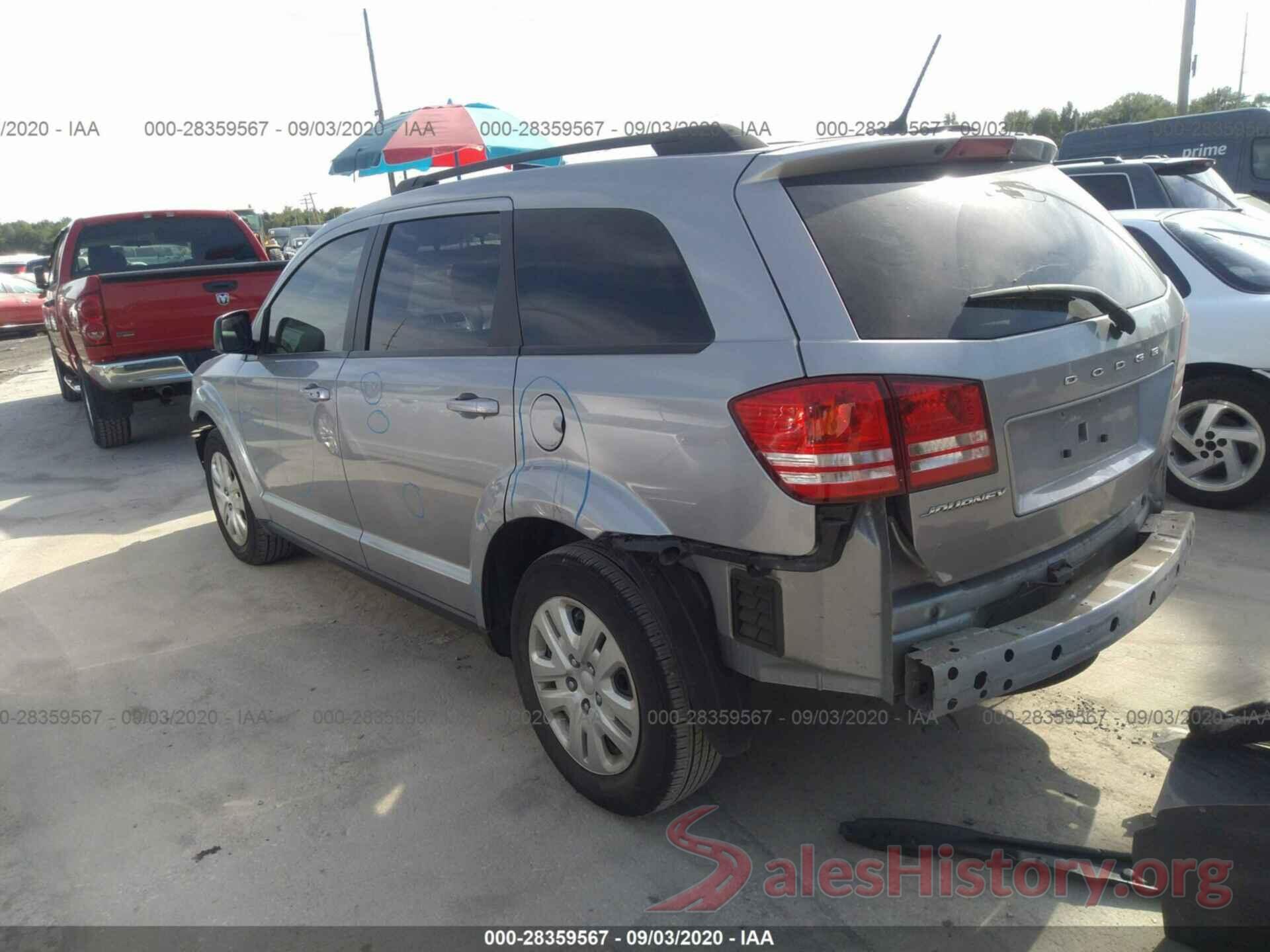 3C4PDCAB0JT310335 2018 DODGE JOURNEY