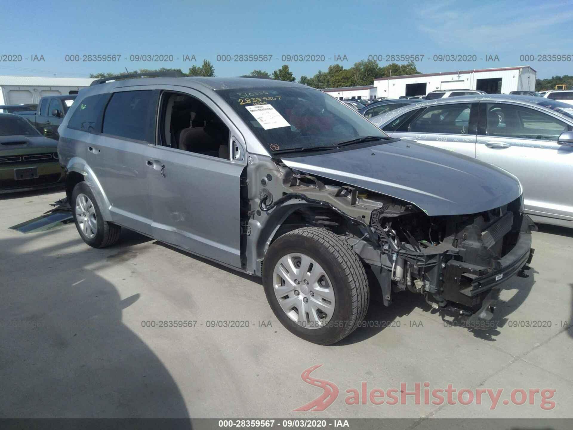 3C4PDCAB0JT310335 2018 DODGE JOURNEY