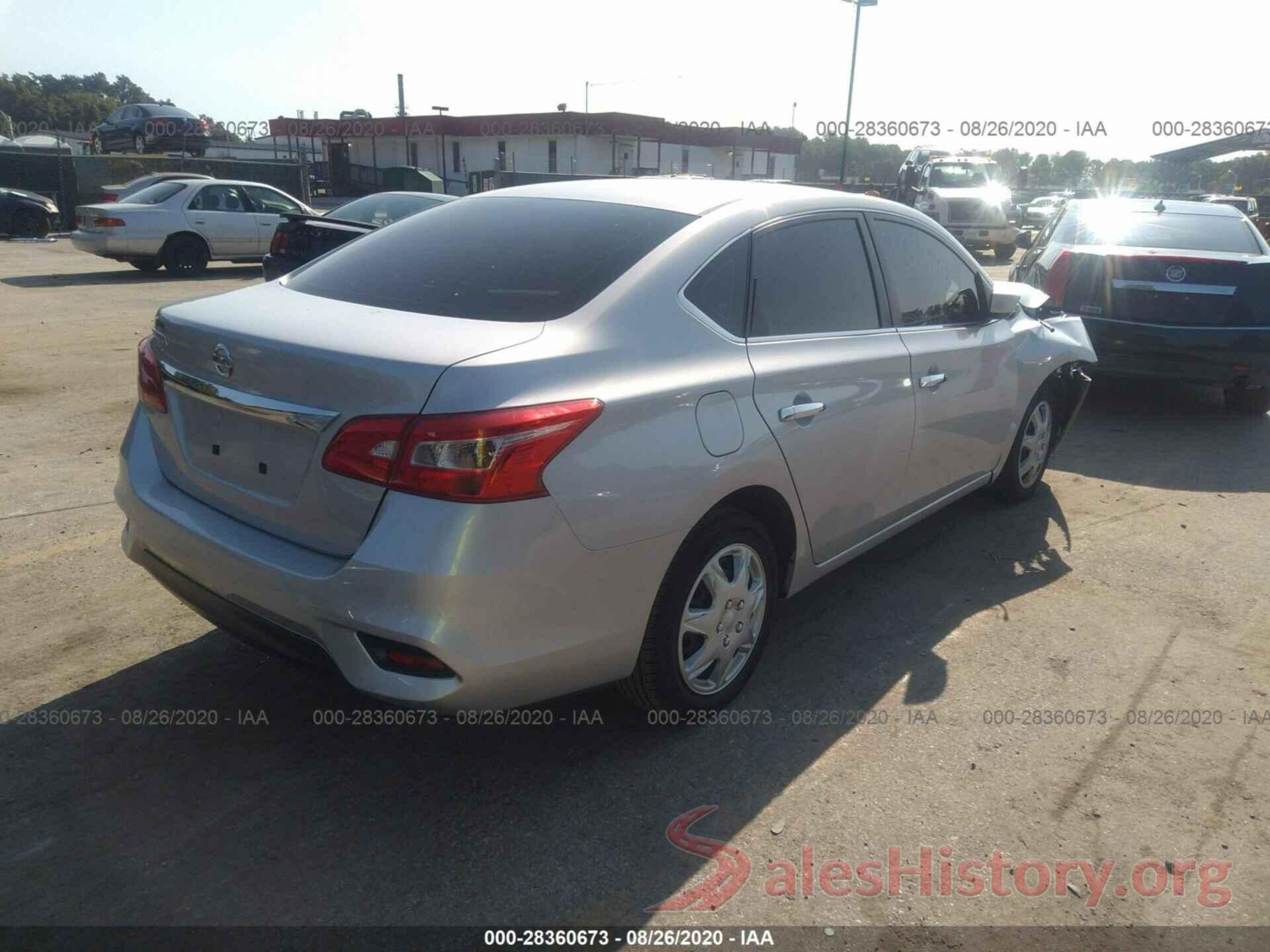 3N1AB7AP1KY246554 2019 NISSAN SENTRA