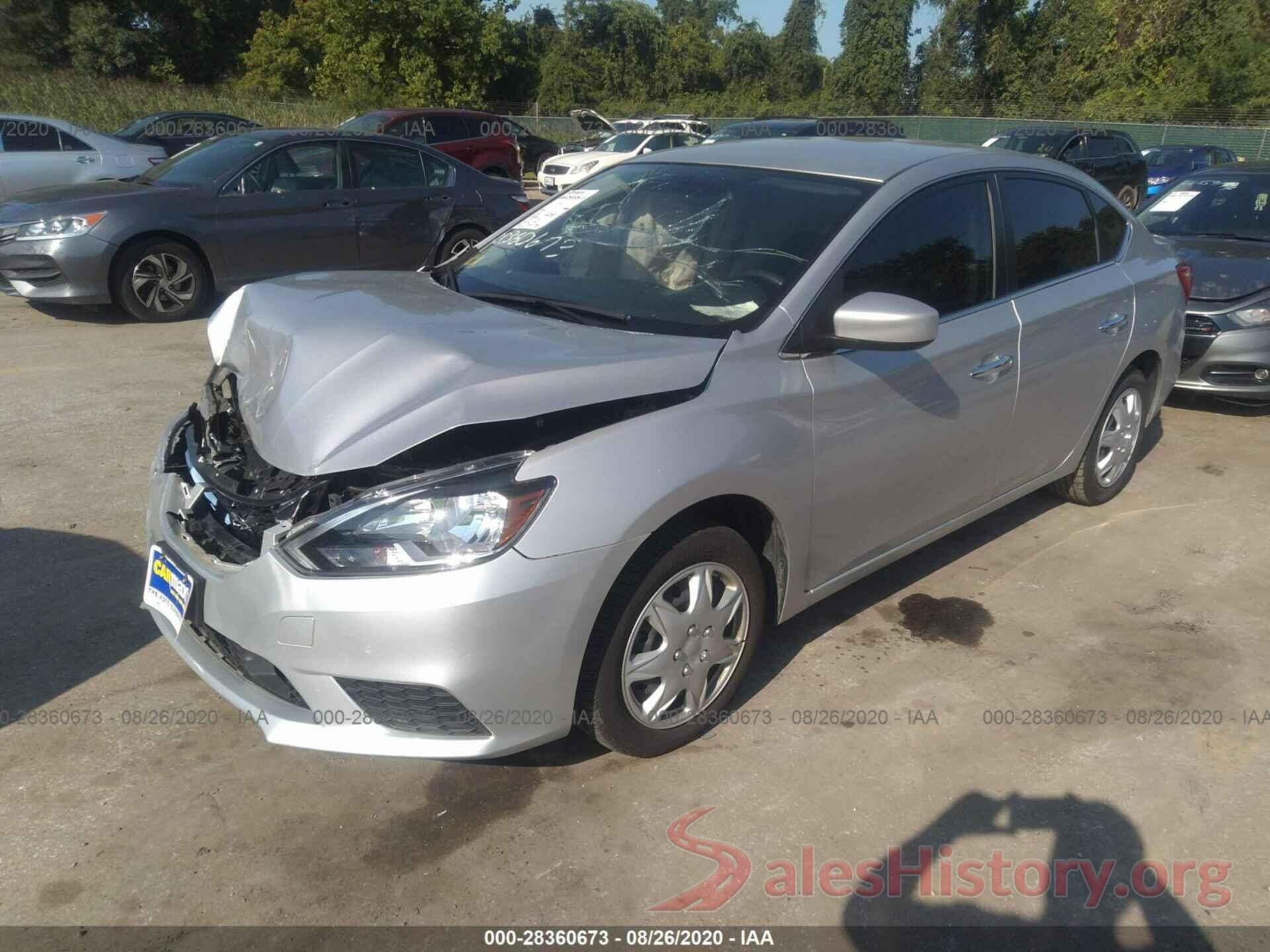 3N1AB7AP1KY246554 2019 NISSAN SENTRA