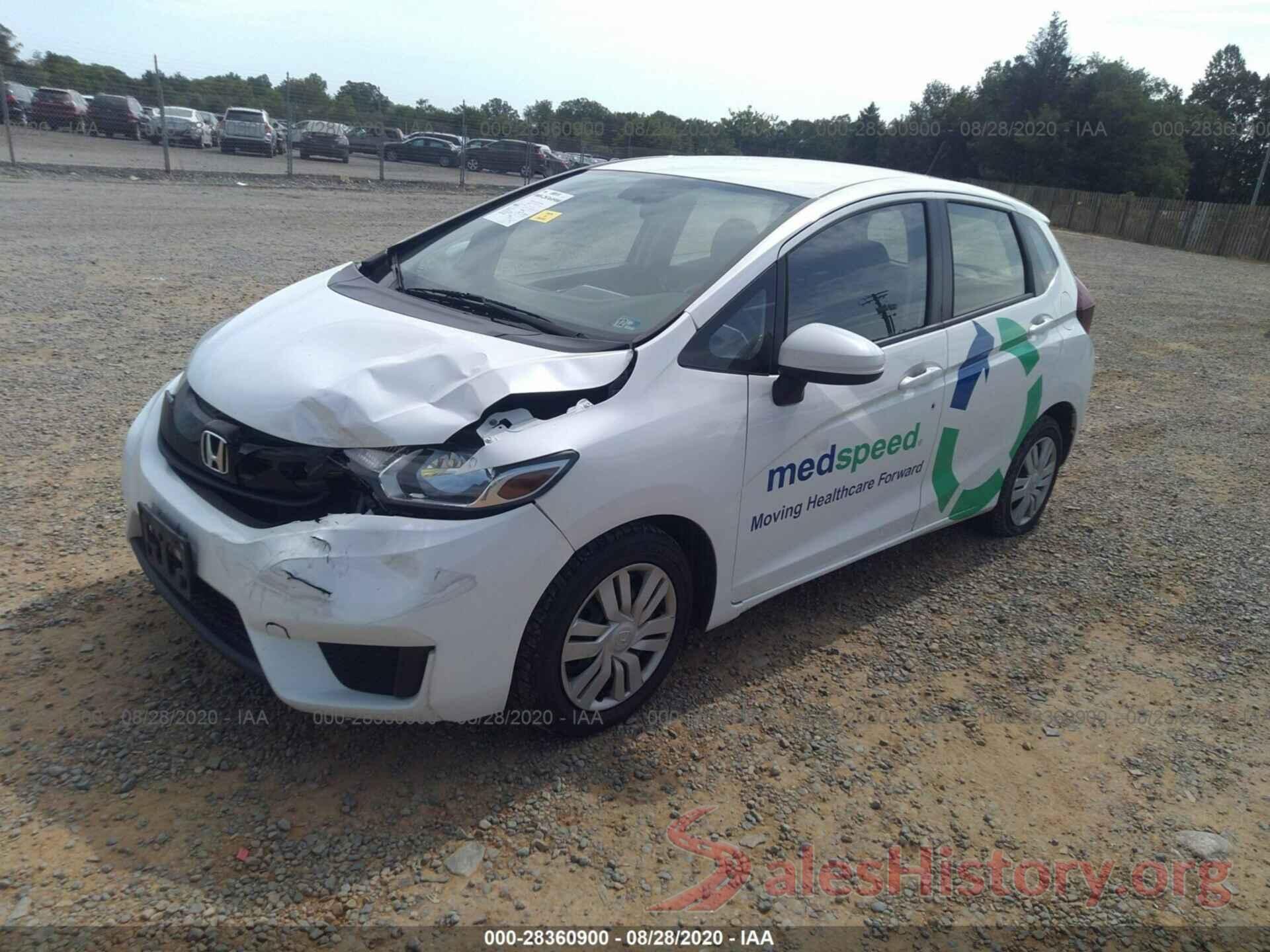 JHMGK5H57GX040971 2016 HONDA FIT