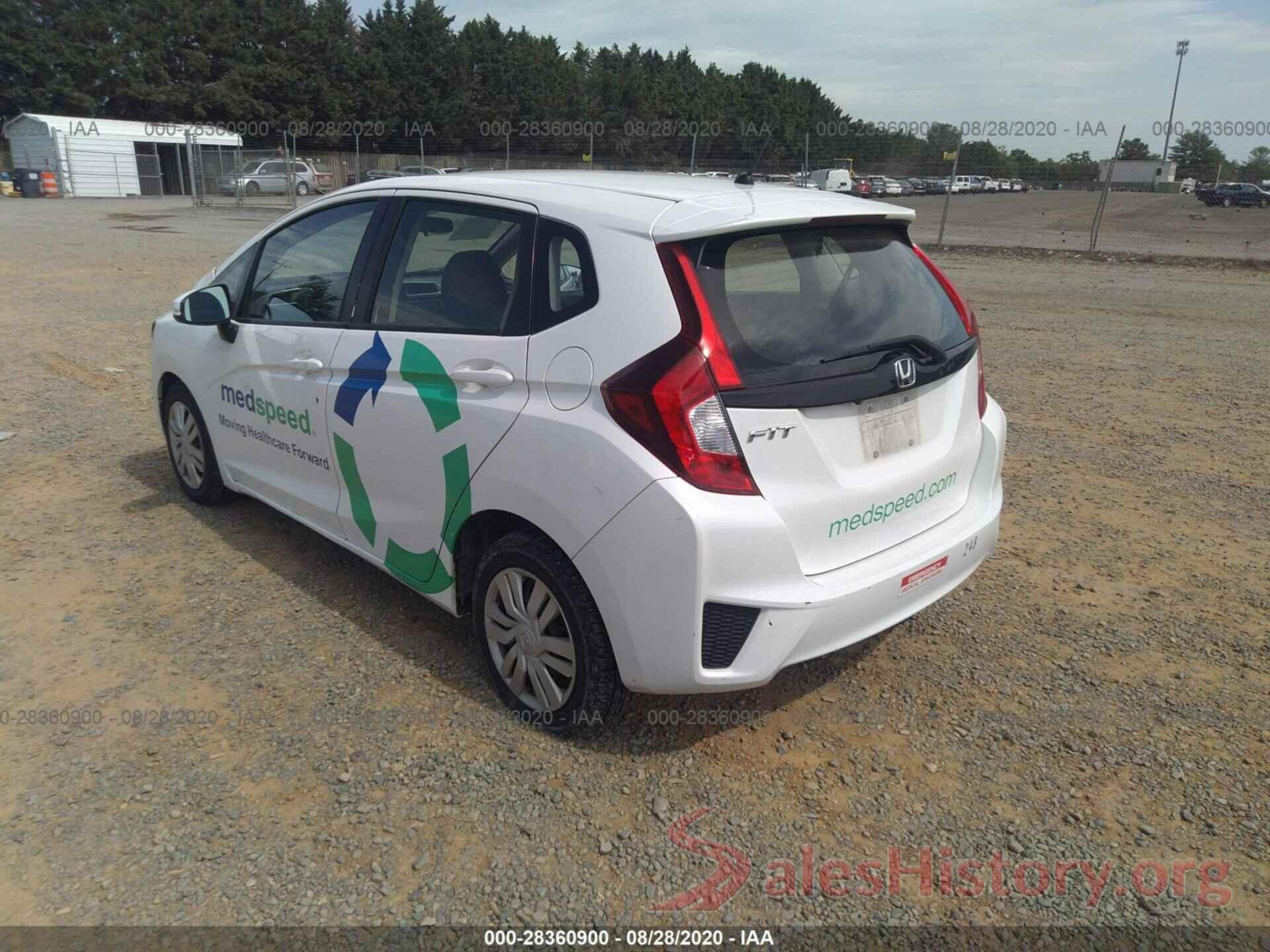 JHMGK5H57GX040971 2016 HONDA FIT