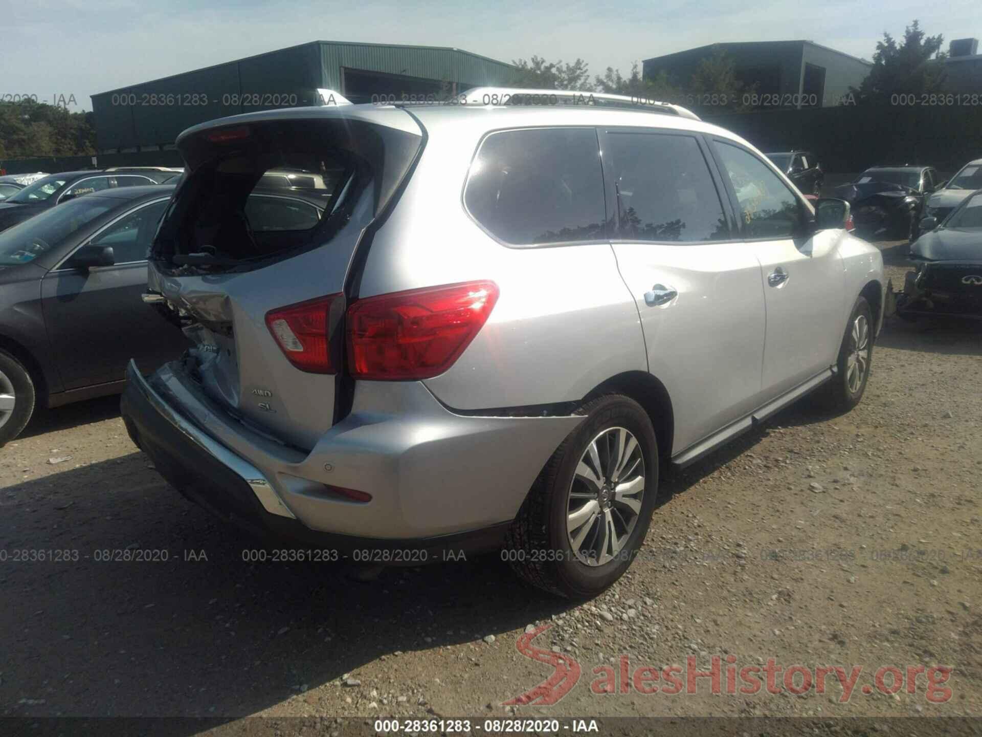 5N1DR2MM5KC640119 2019 NISSAN PATHFINDER