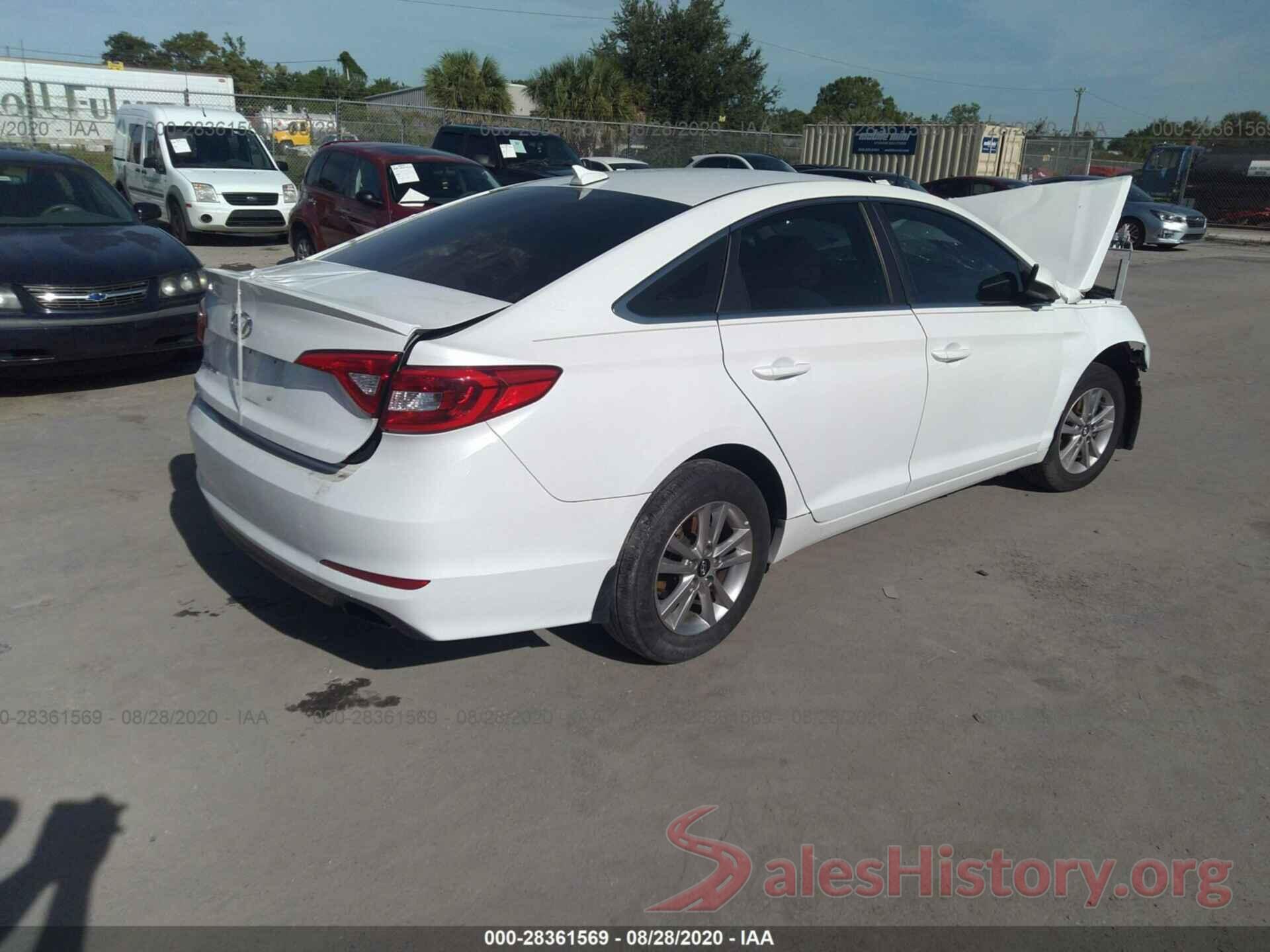 5NPE24AF3GH408354 2016 HYUNDAI SONATA