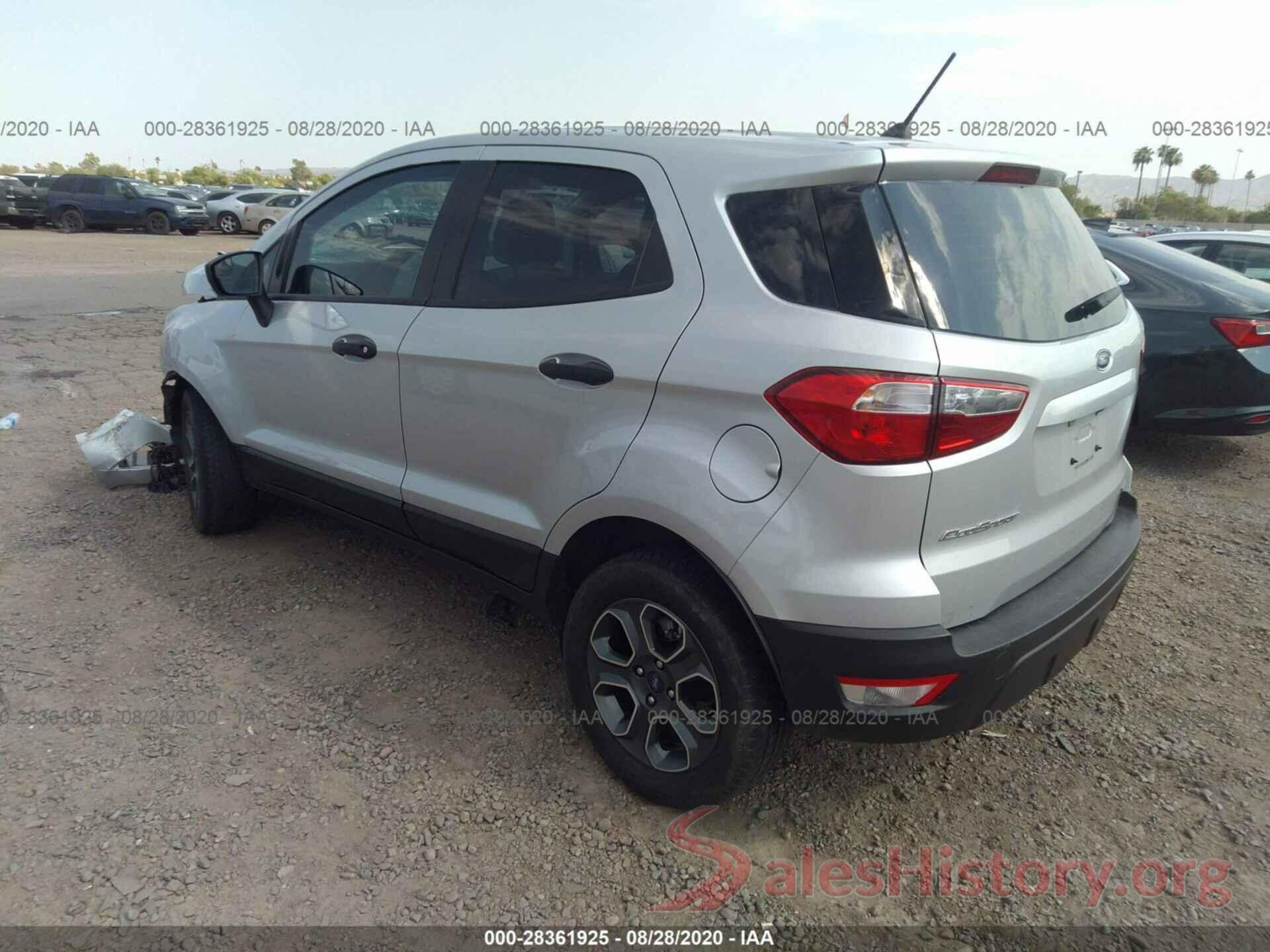 MAJ3P1RE4JC247895 2018 FORD ECOSPORT