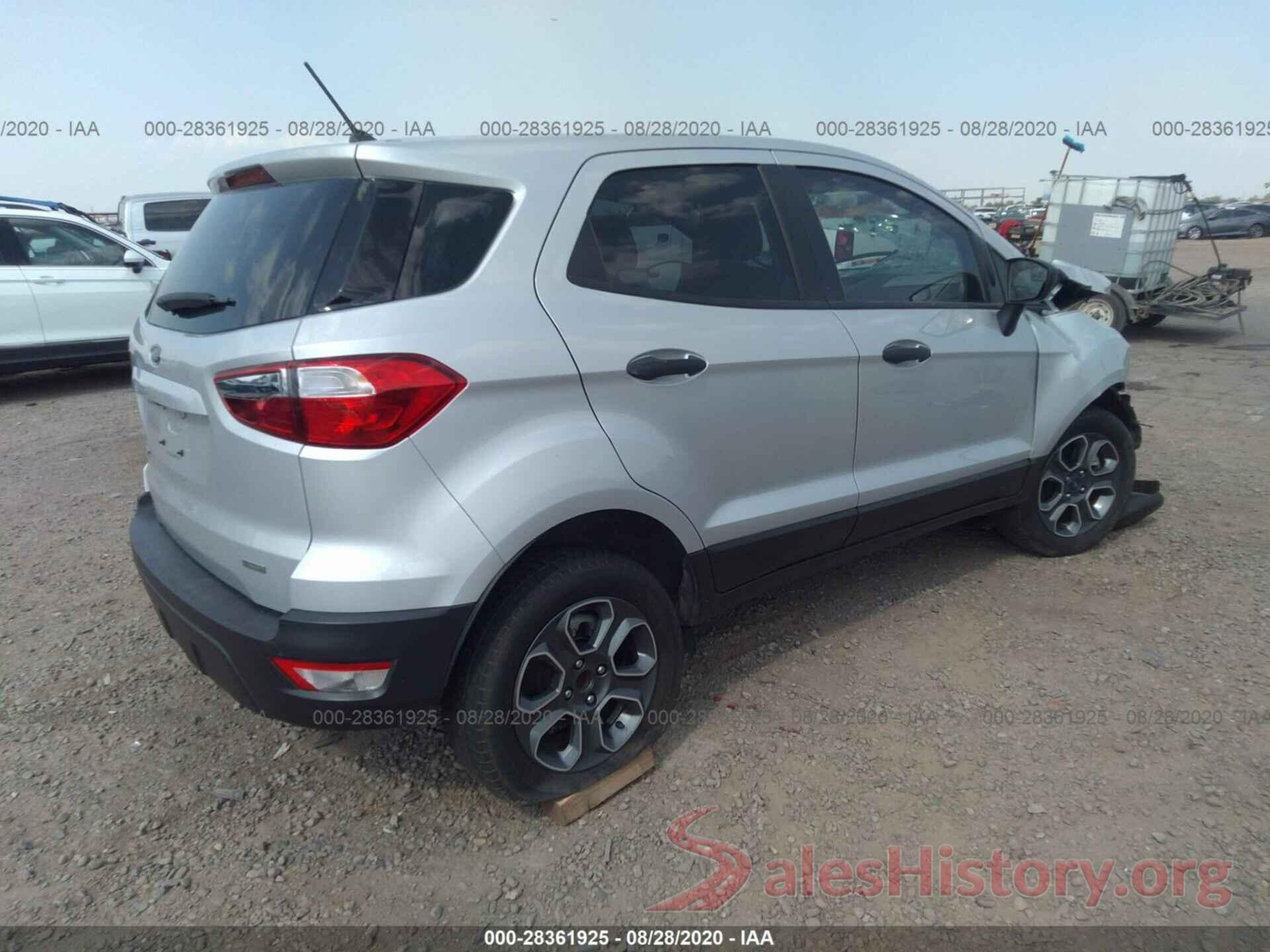 MAJ3P1RE4JC247895 2018 FORD ECOSPORT