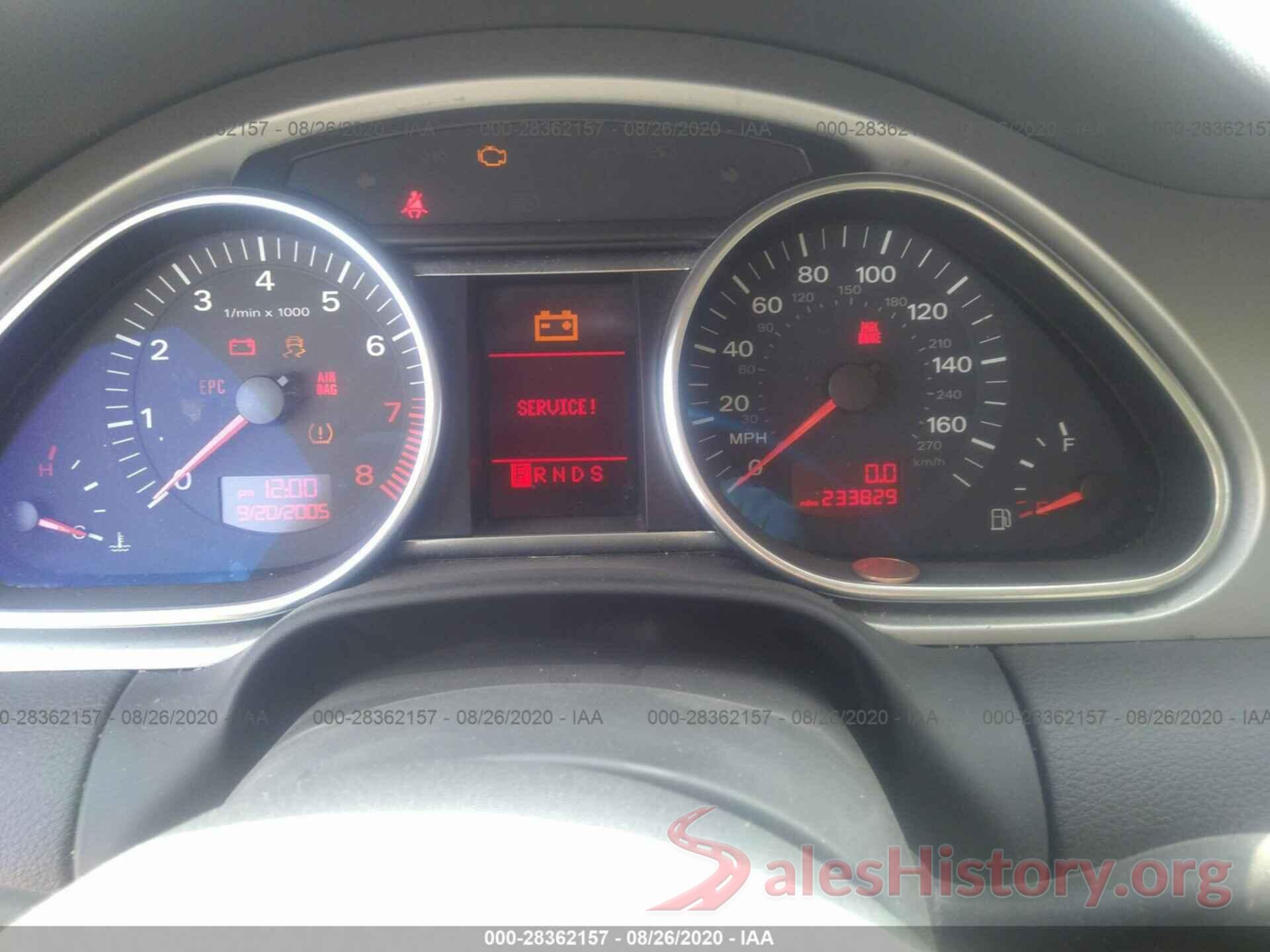 WA1AV74L57D027713 2007 AUDI Q7