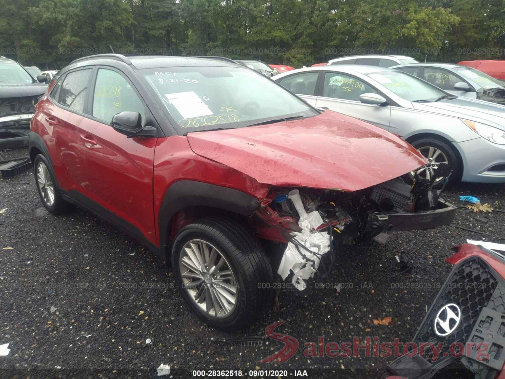 KM8K22AA2JU165706 2018 HYUNDAI KONA