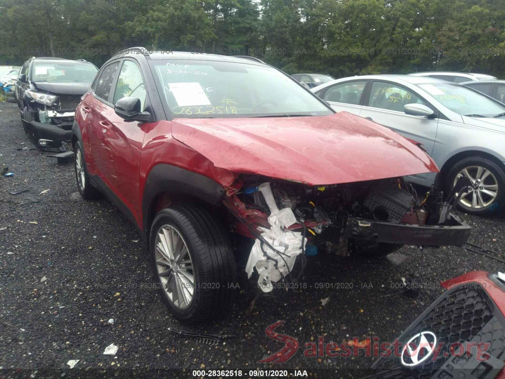 KM8K22AA2JU165706 2018 HYUNDAI KONA