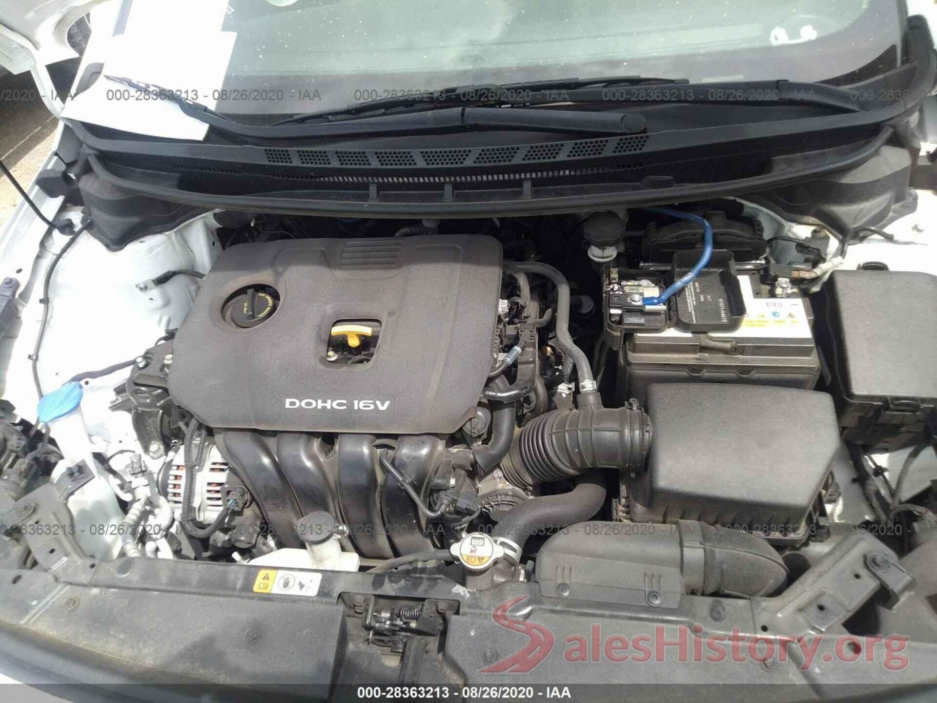 3KPFK4A79JE180160 2018 KIA FORTE