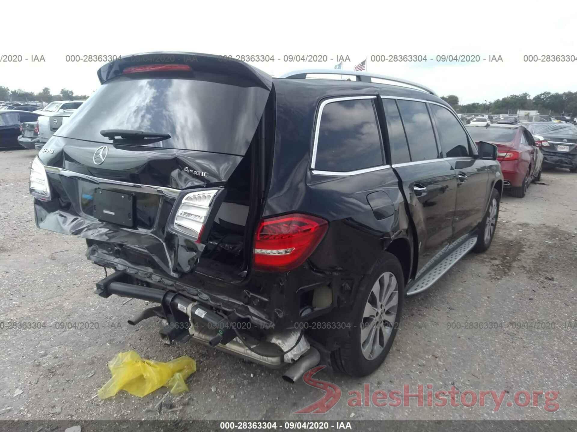 4JGDF6EE0KB236982 2019 MERCEDES-BENZ GLS