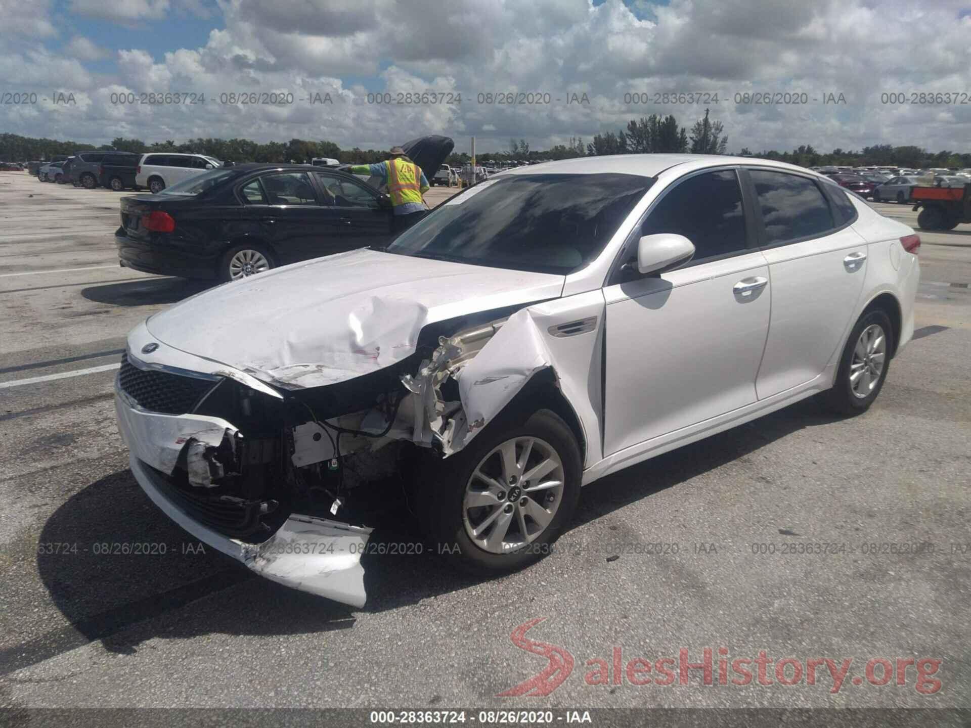 KNAGT4L3XG5082025 2016 KIA OPTIMA