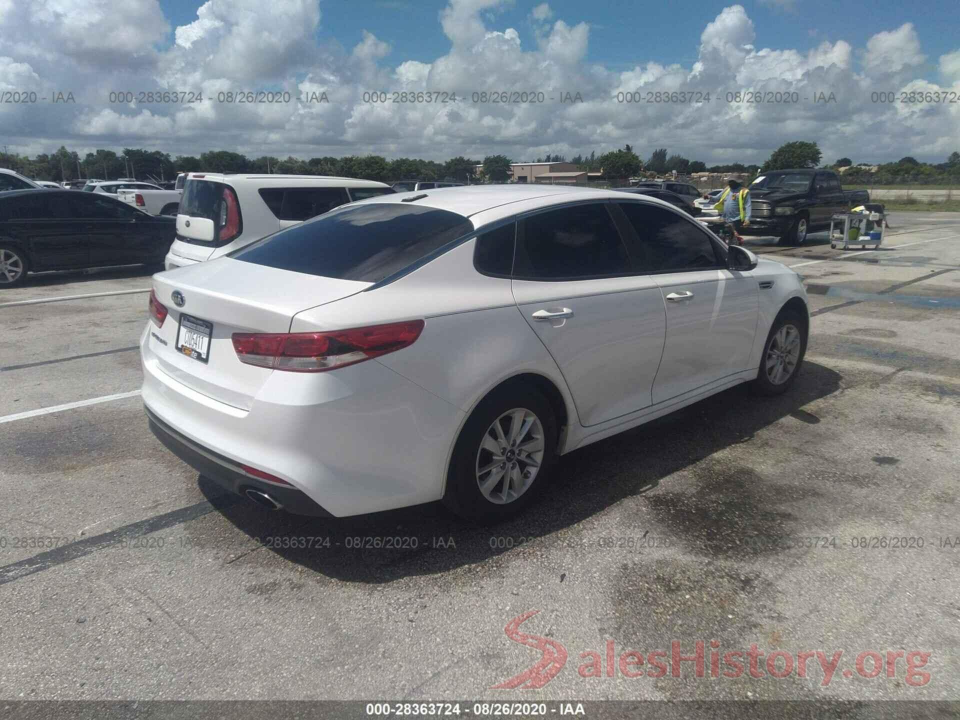 KNAGT4L3XG5082025 2016 KIA OPTIMA