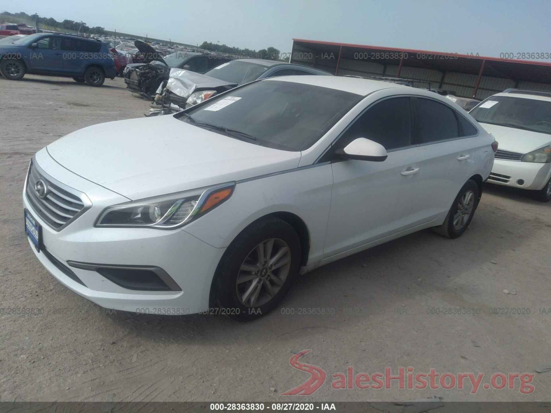 5NPE24AF3GH306133 2016 HYUNDAI SONATA