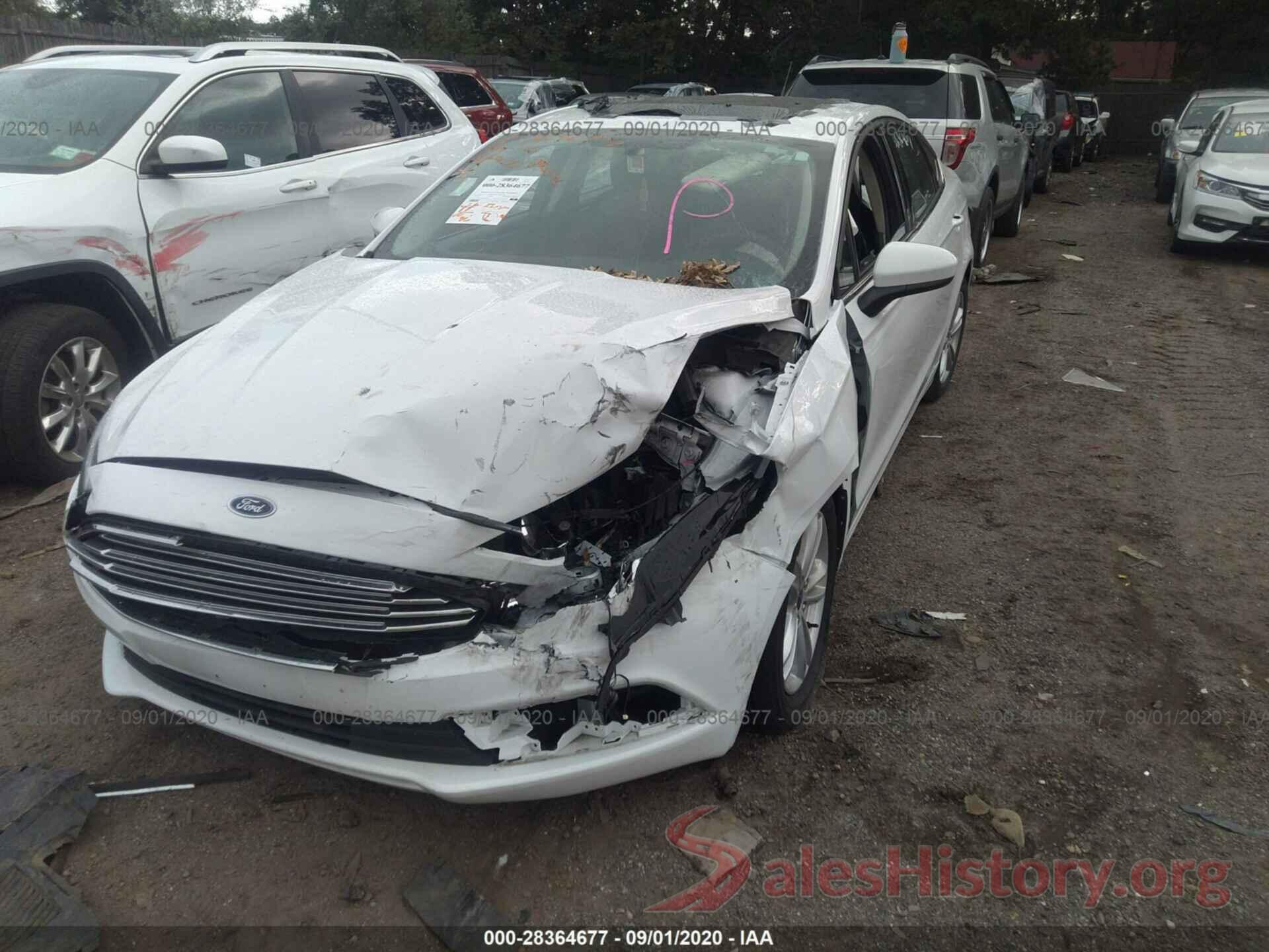 3FA6P0LU8JR242031 2018 FORD FUSION HYBRID