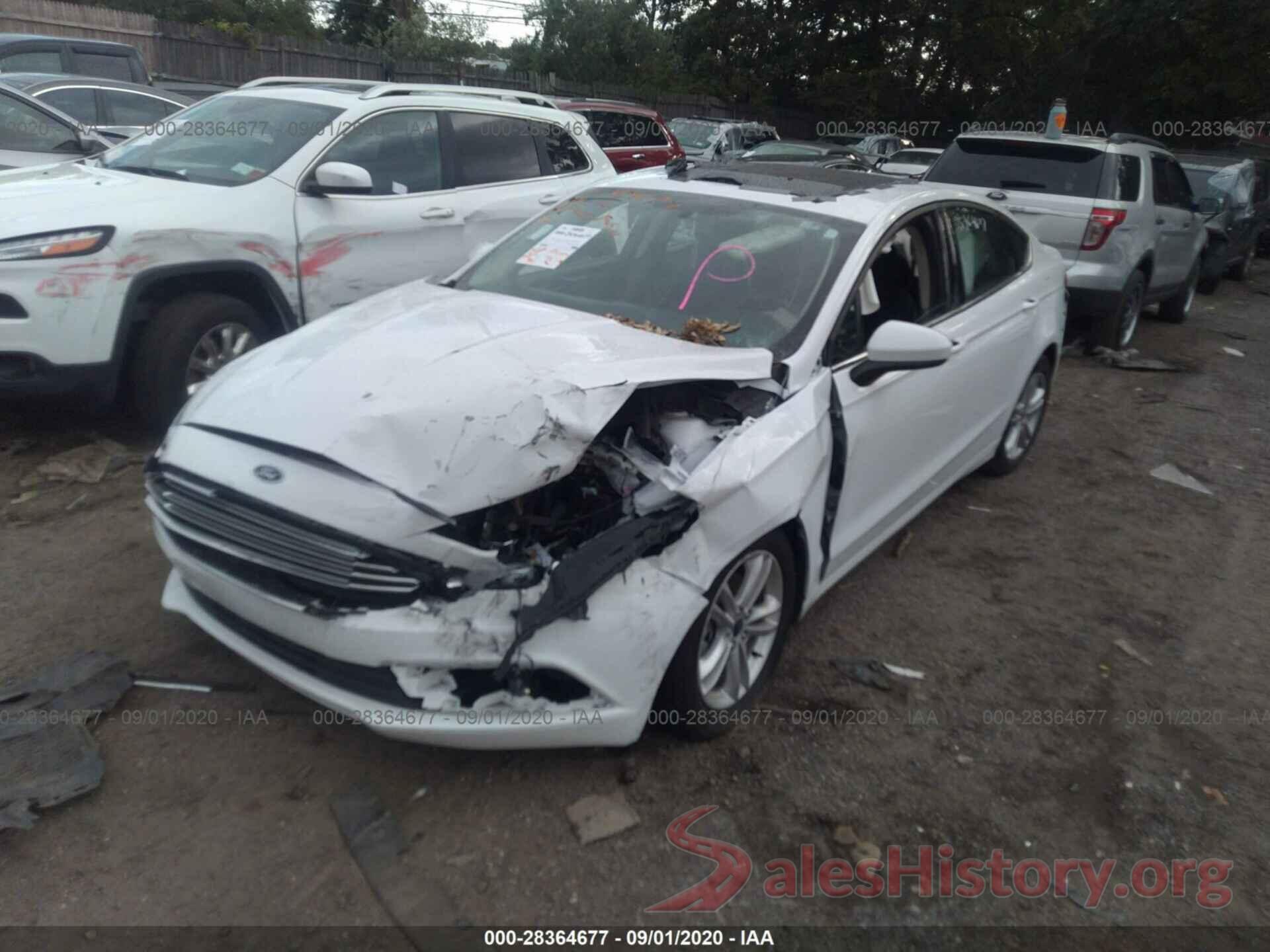 3FA6P0LU8JR242031 2018 FORD FUSION HYBRID