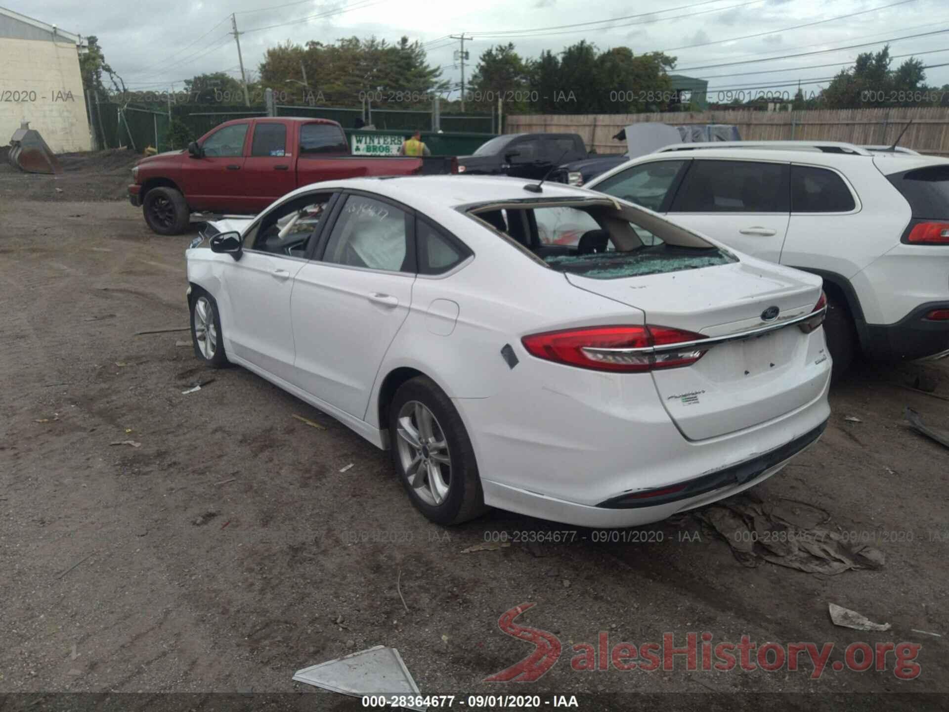 3FA6P0LU8JR242031 2018 FORD FUSION HYBRID