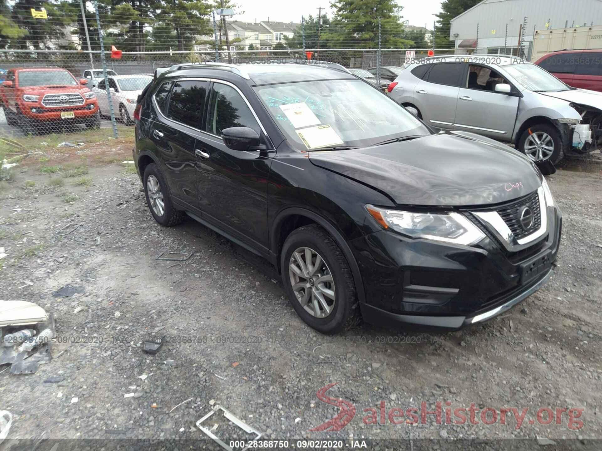 JN8AT2MT2LW041070 2019 NISSAN ROGUE