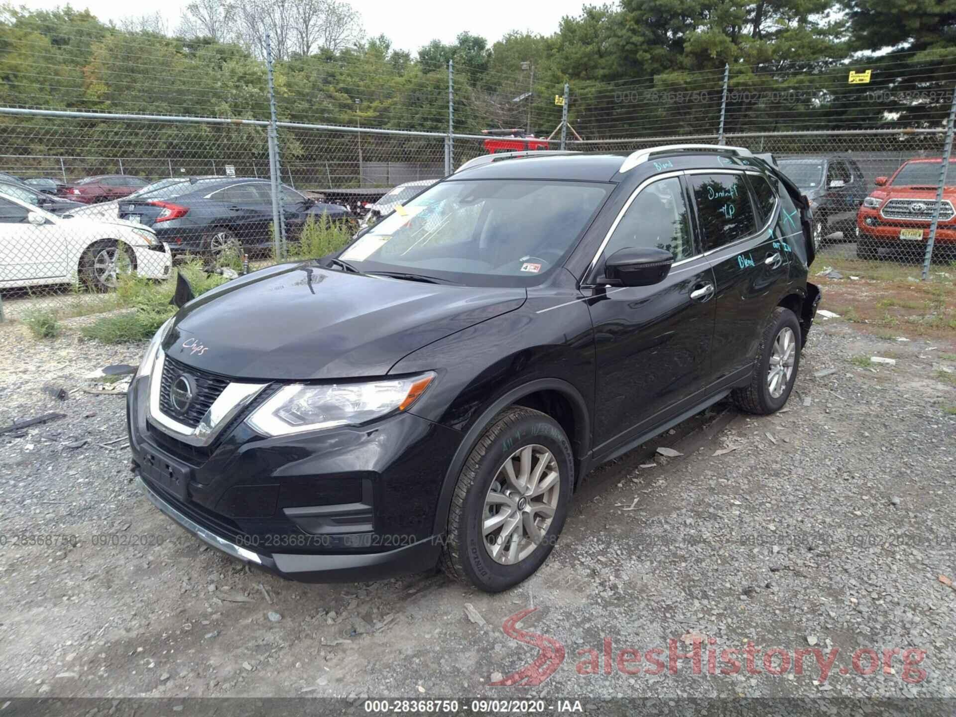 JN8AT2MT2LW041070 2019 NISSAN ROGUE