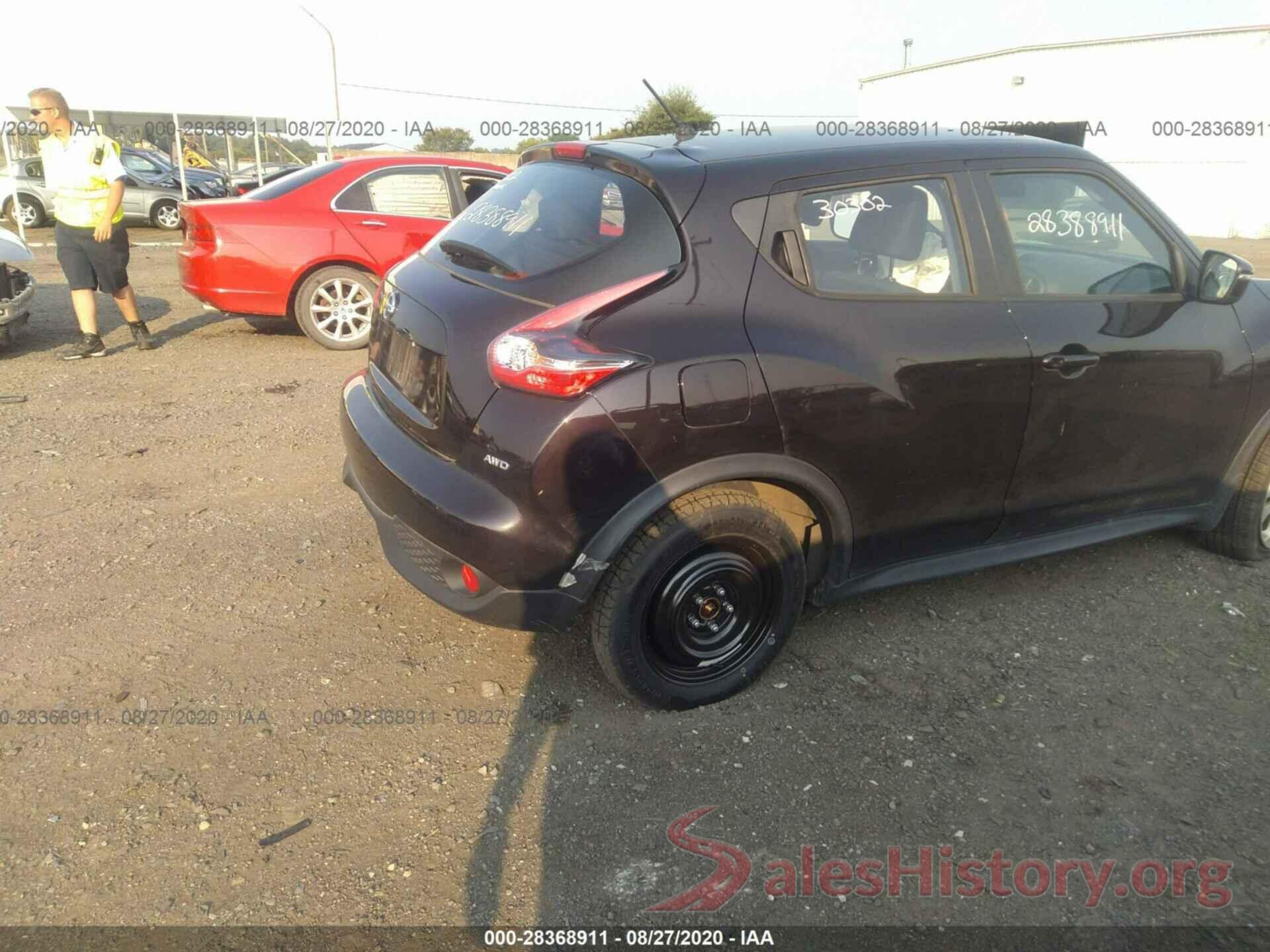 JN8AF5MV6GT657615 2016 NISSAN JUKE