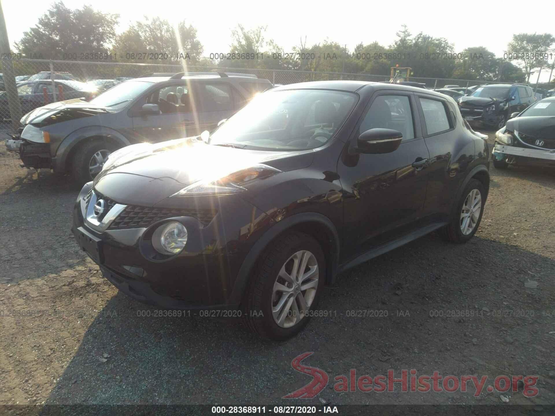 JN8AF5MV6GT657615 2016 NISSAN JUKE