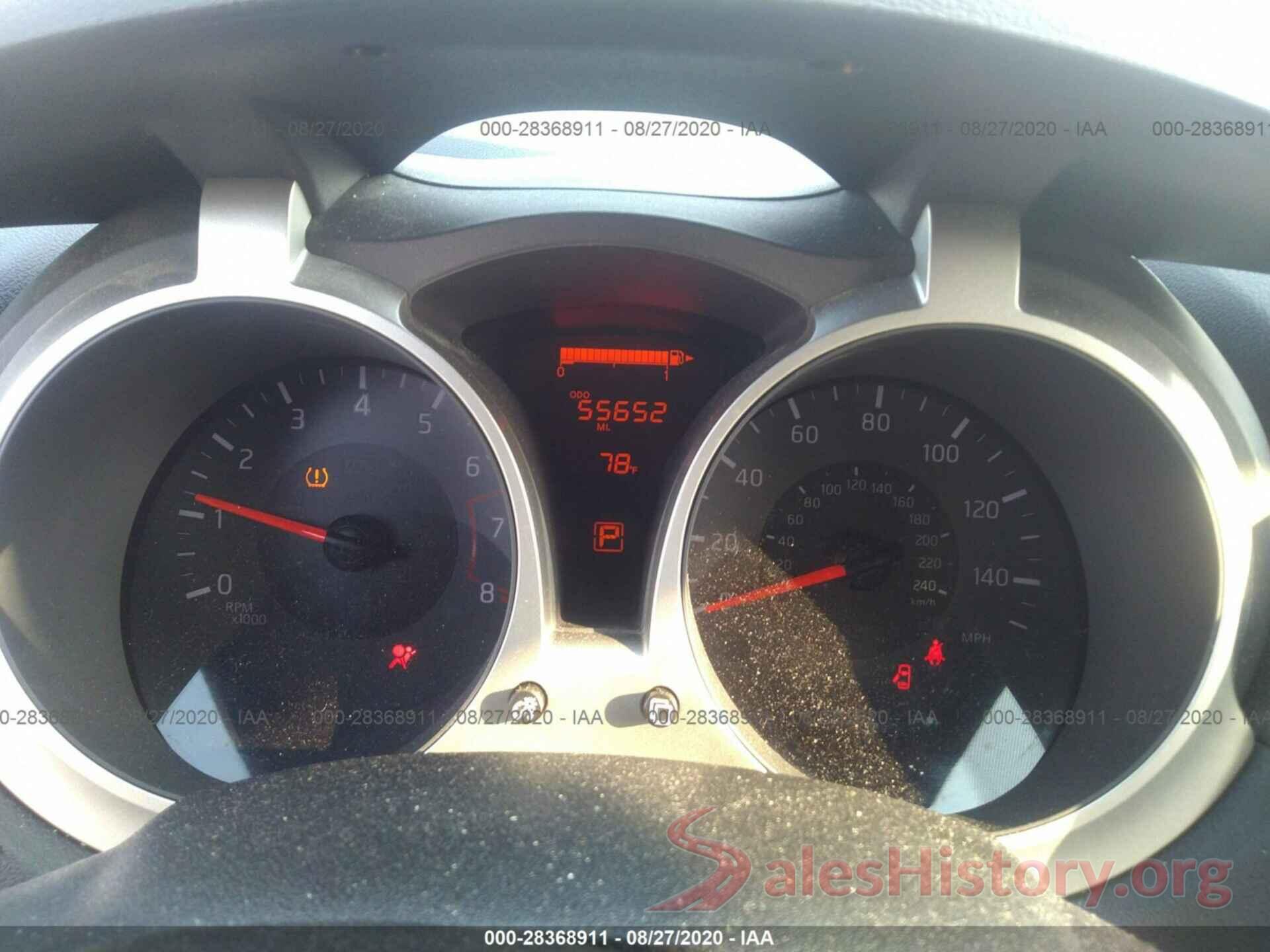 JN8AF5MV6GT657615 2016 NISSAN JUKE