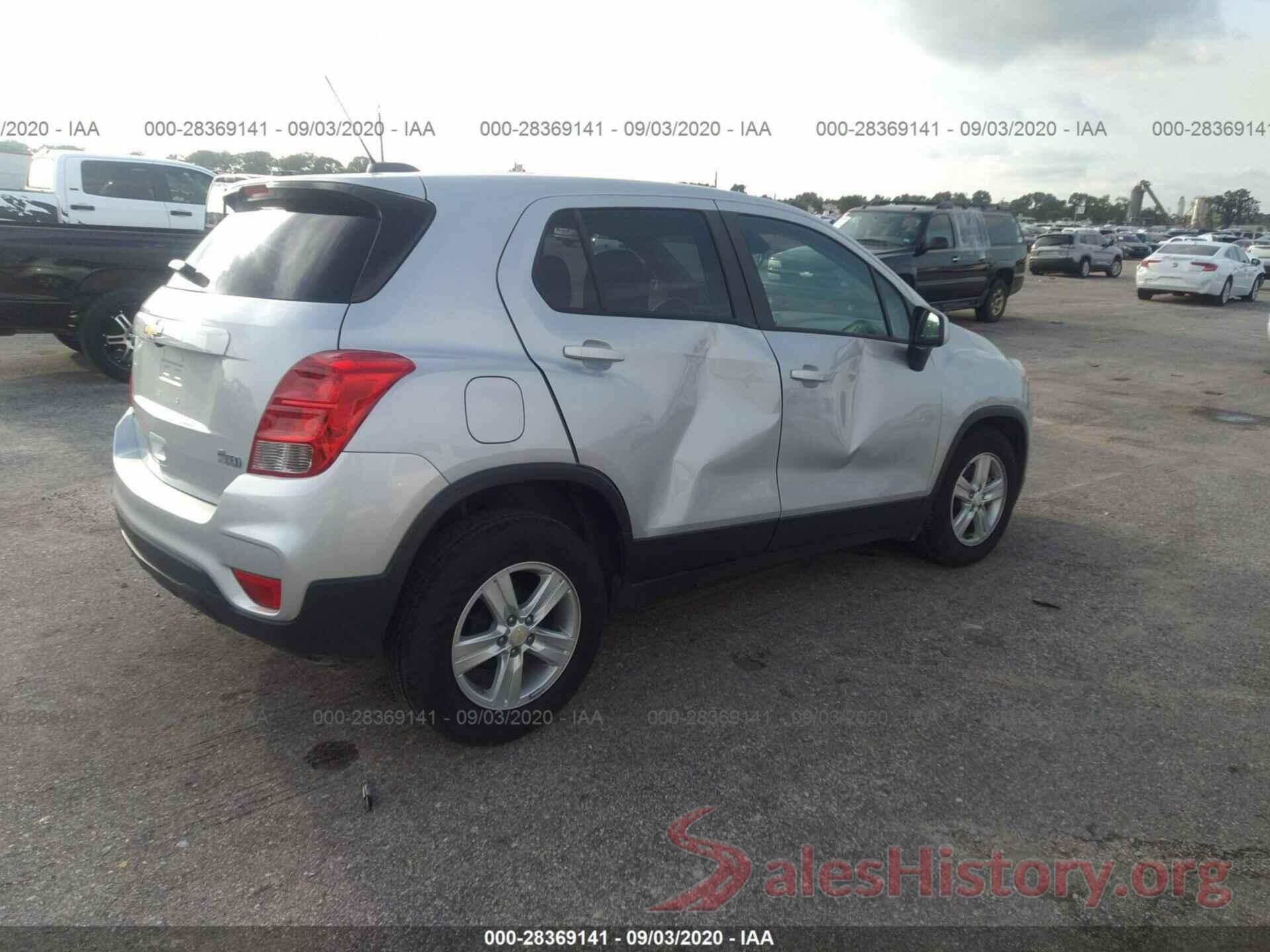 3GNCJKSB1LL177076 2020 CHEVROLET TRAX