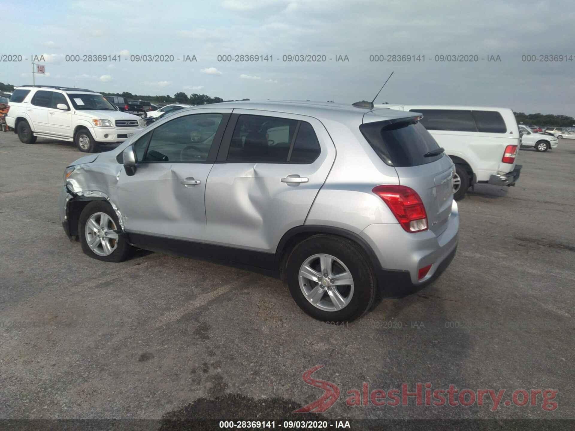 3GNCJKSB1LL177076 2020 CHEVROLET TRAX